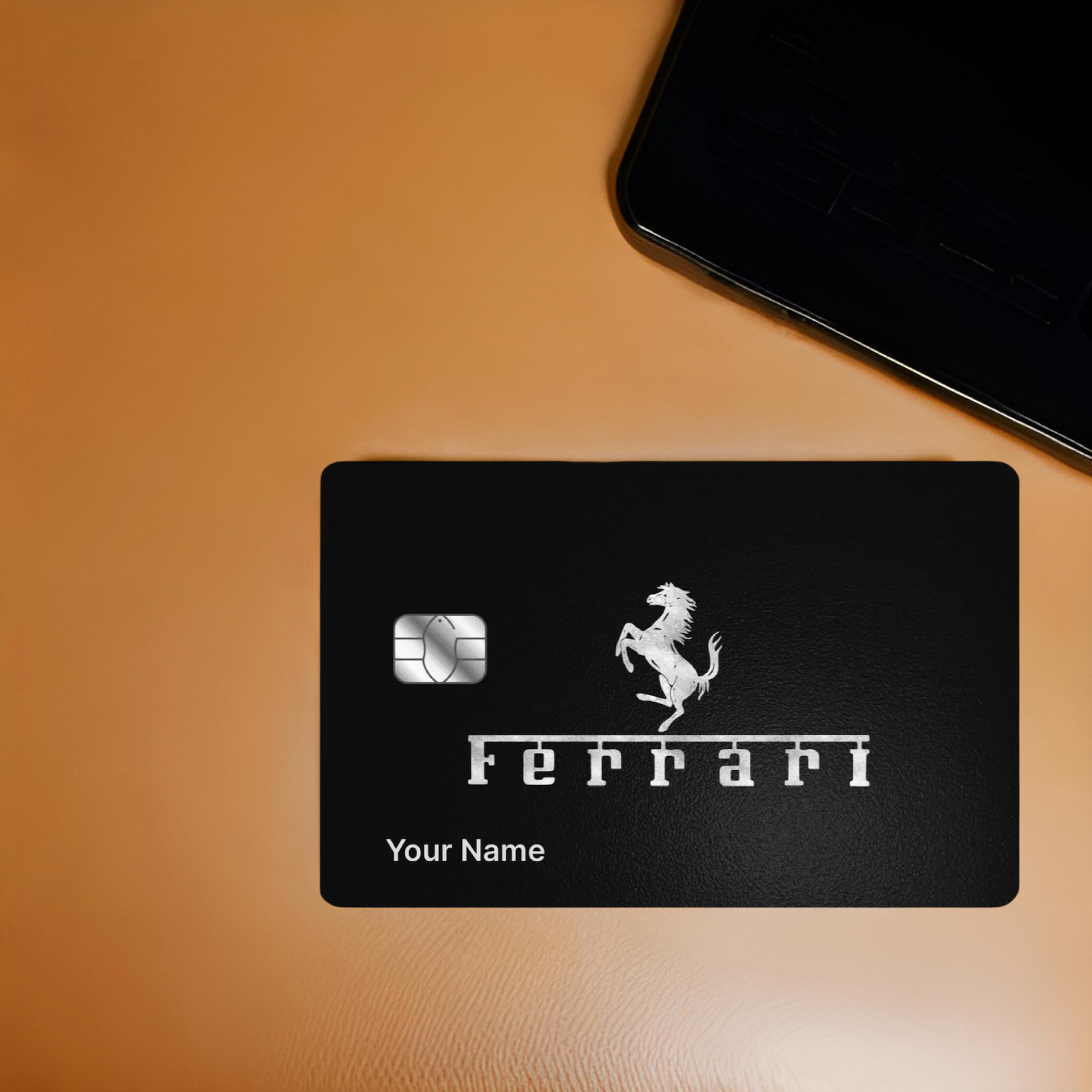 Ferrari Metal Card