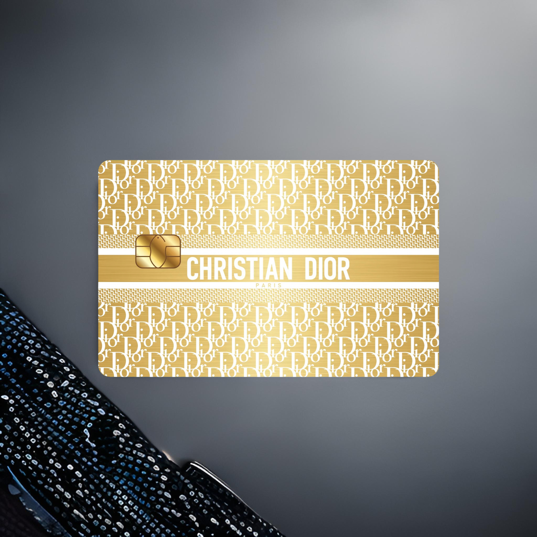 Christian Dior Metal Card