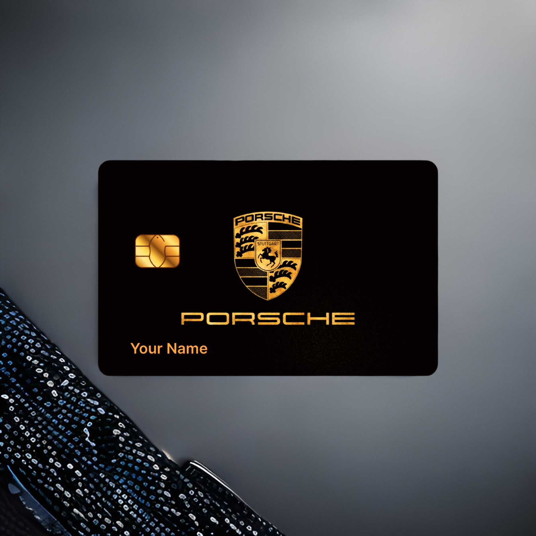 Porsche Metal Card