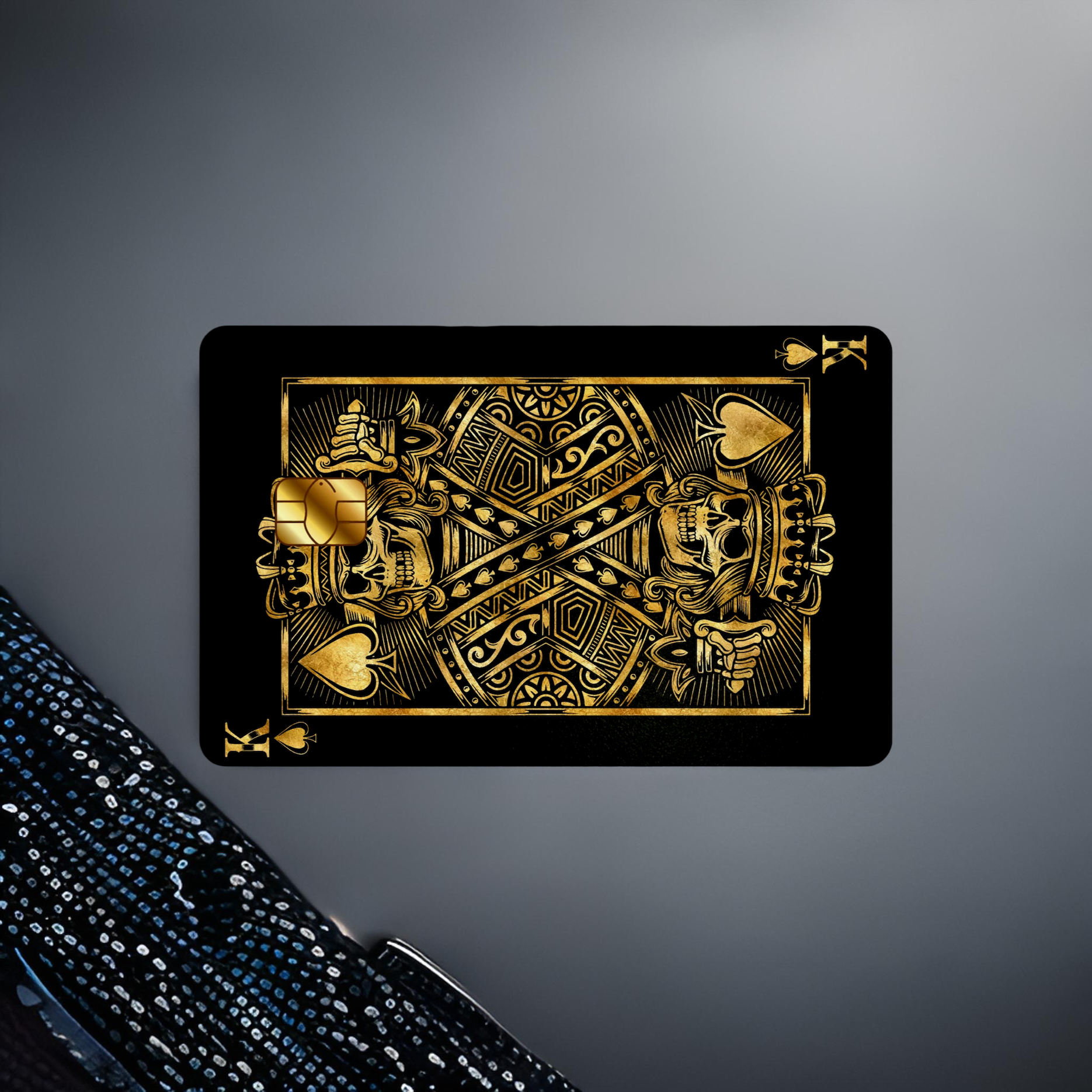 Luxury King Metal Card