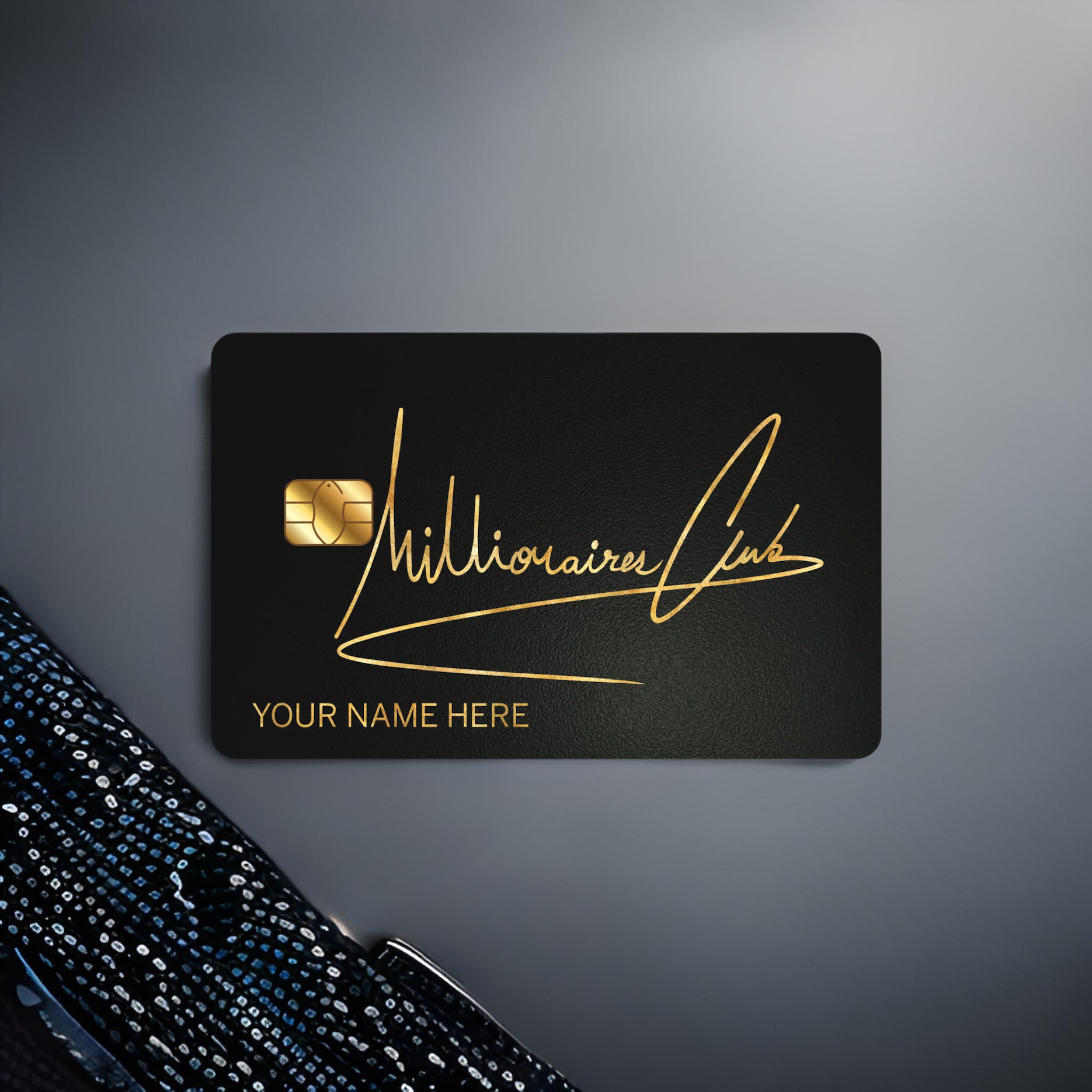 Millionaire Club Metal  Card 1