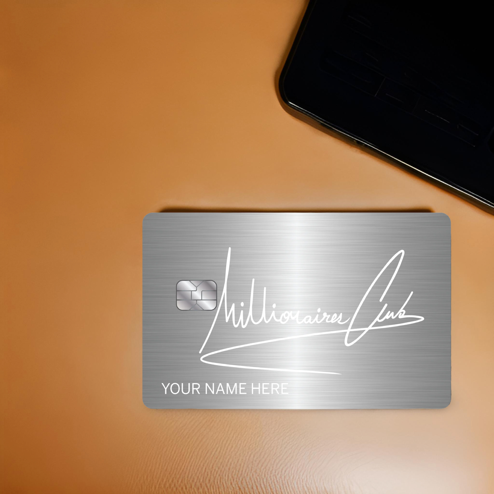 Millionaire Club Metal  Card 1