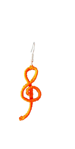 Boucles d'oreilles Clefs de Sol 