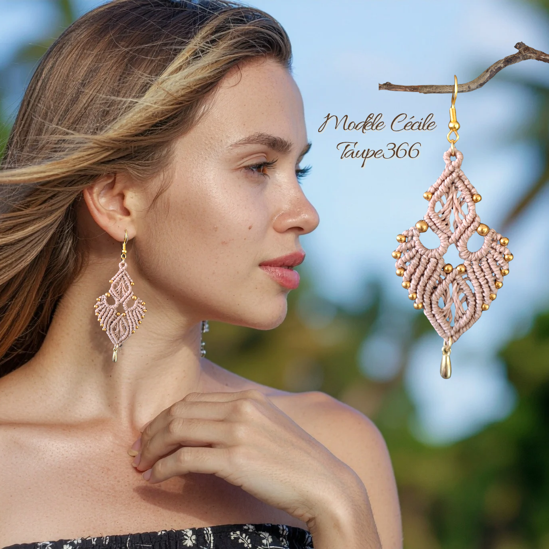 Boucles d'oreilles Cécile