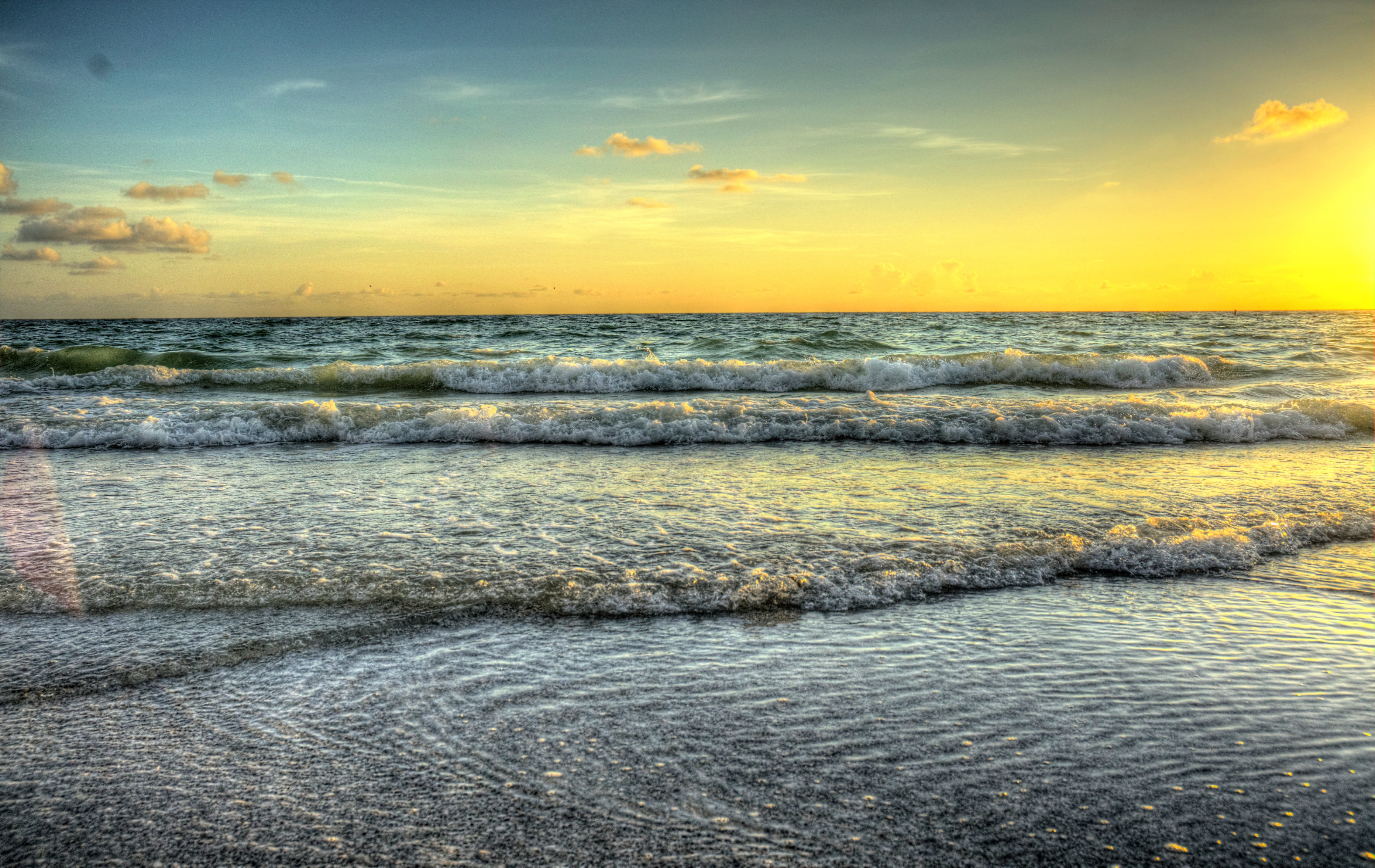 Anna Maria Island Manatee Public Beach Print