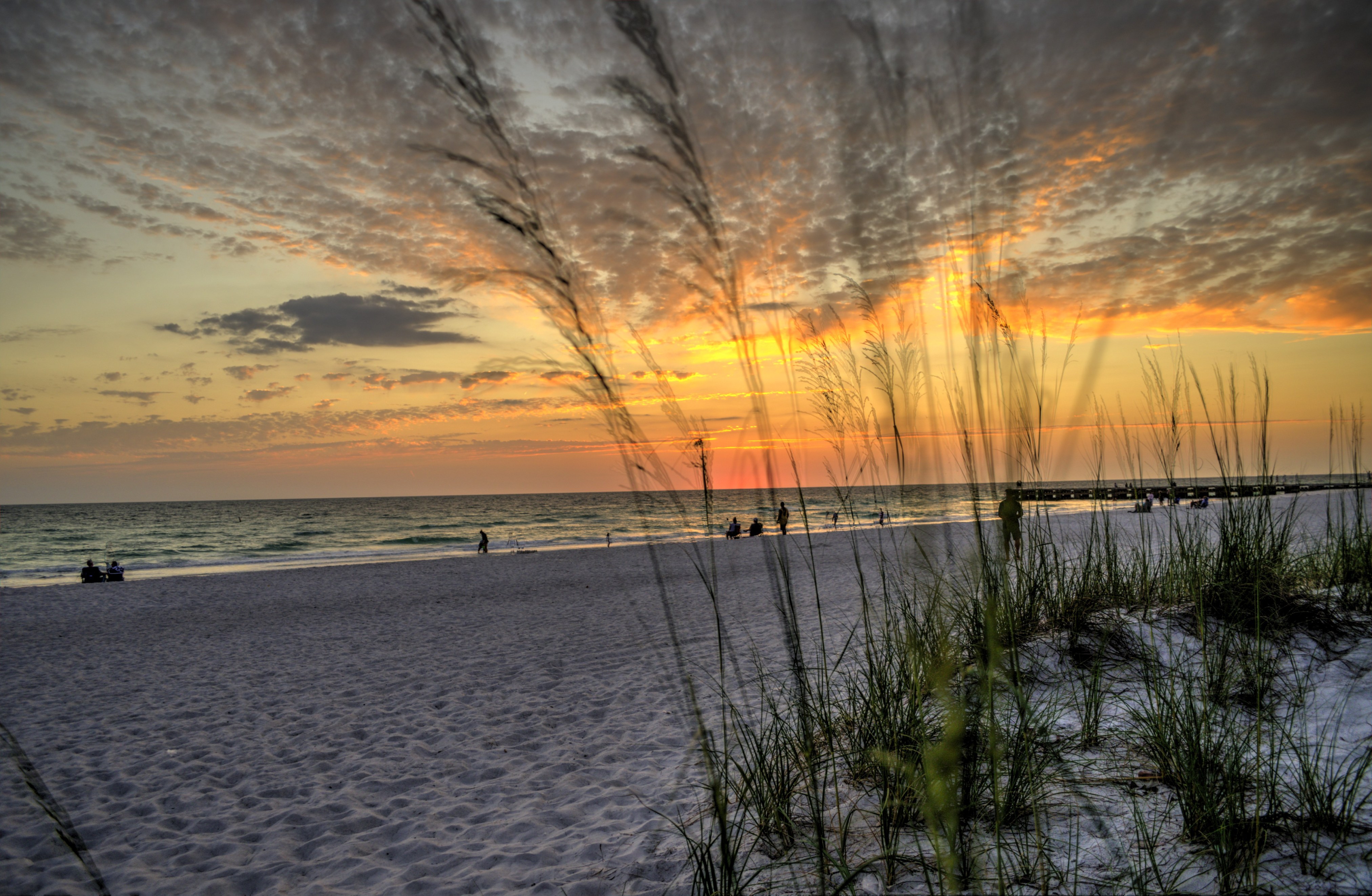 Coquina Beach Sunset Print