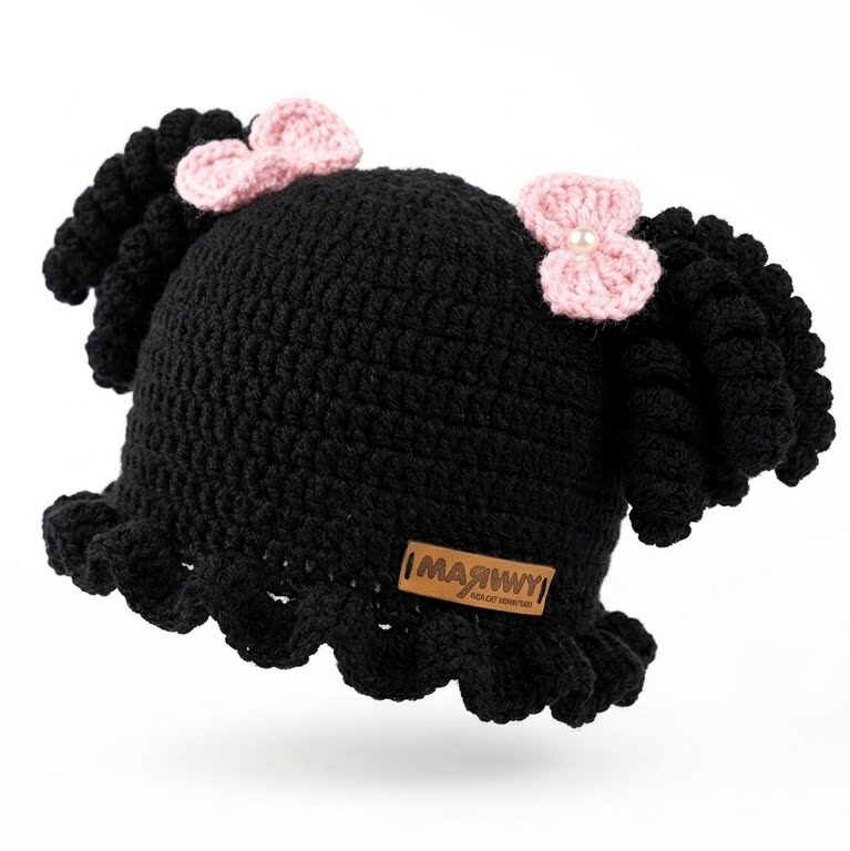 Gorro infantil de crochet
