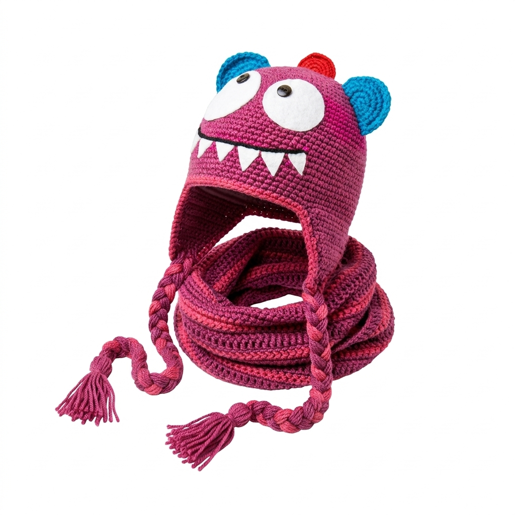 Chullo Infantil de Criaturas