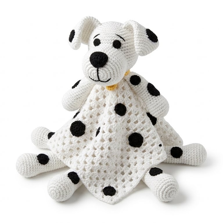 Mantitas de apego en crochet con formas