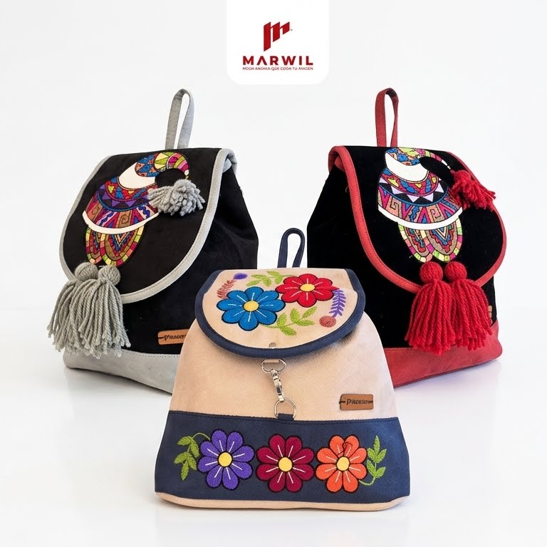 Mochila Flor de los Andes