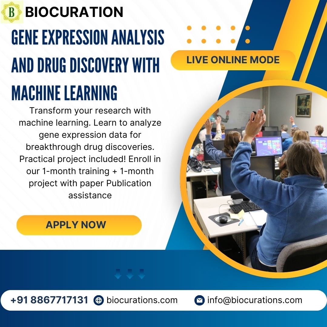 Gene Expression Analysis and Drug Discovery with Machine Learning