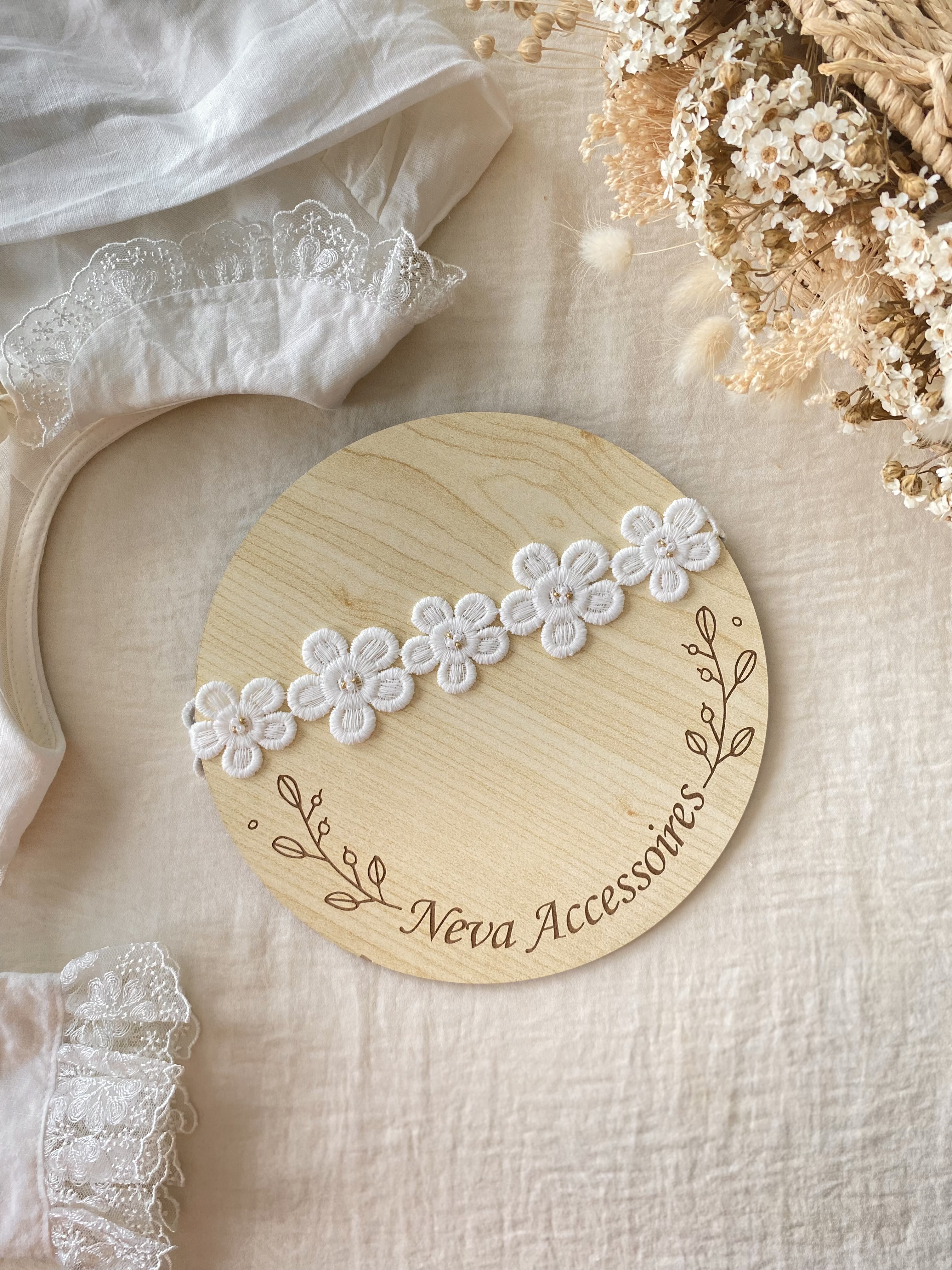 Bandeau fleur de fraisier