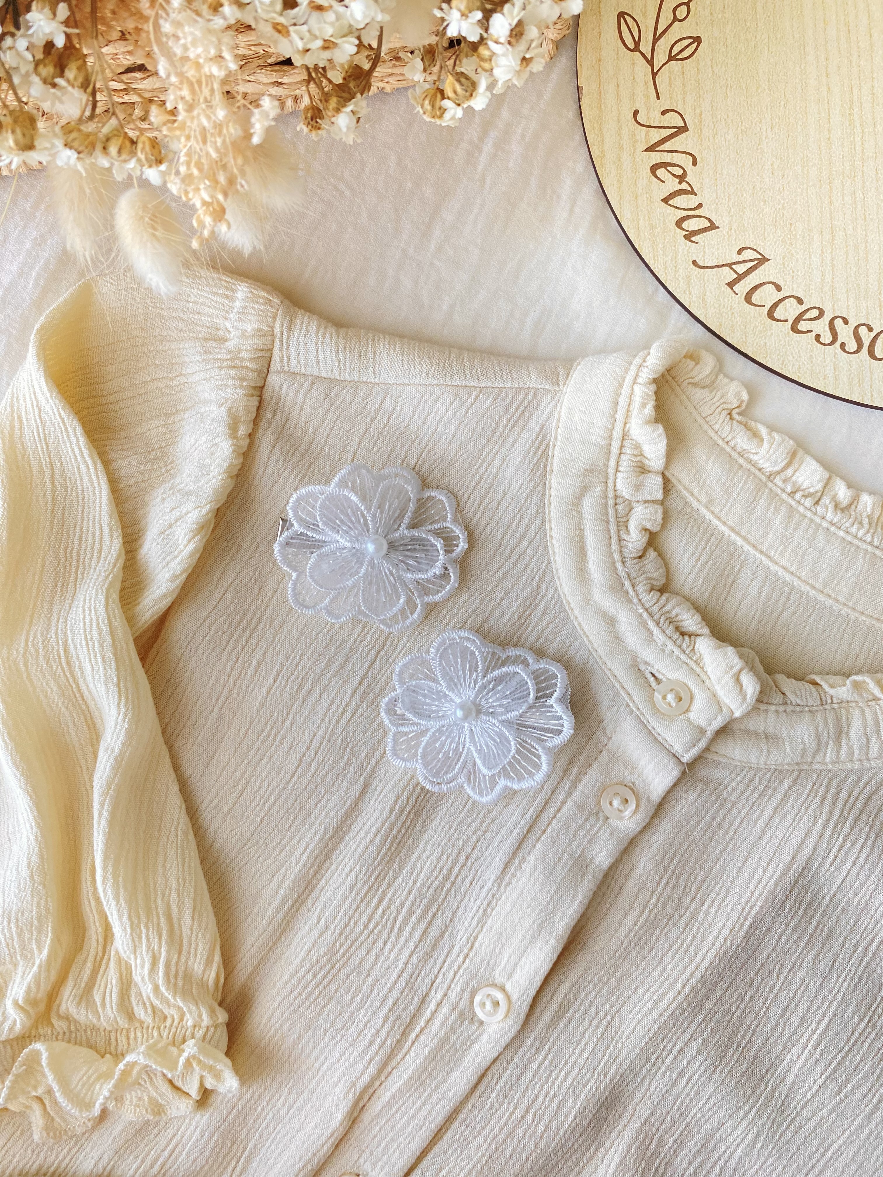 Barrette camélia
