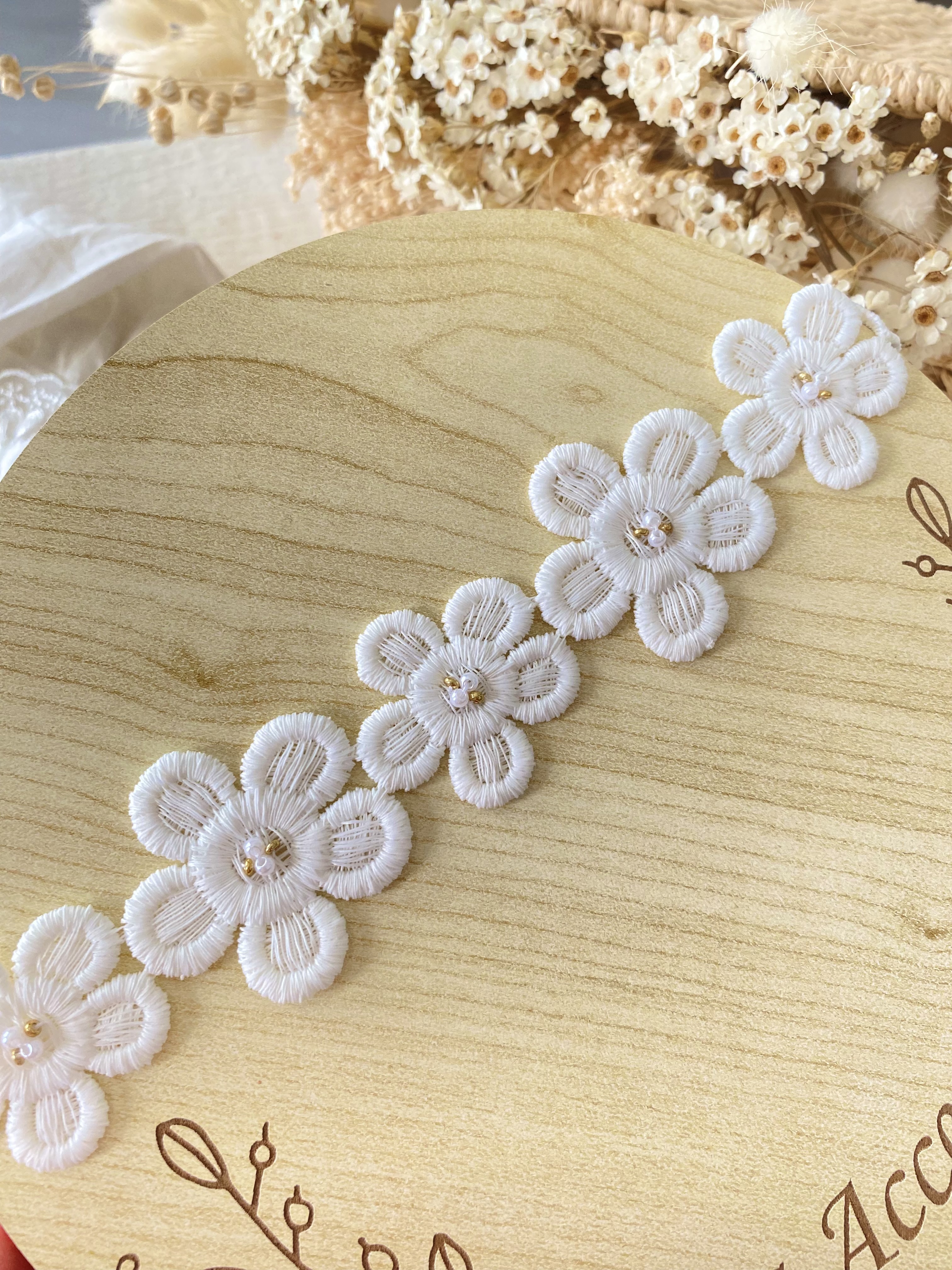 Bandeau fleur de fraisier
