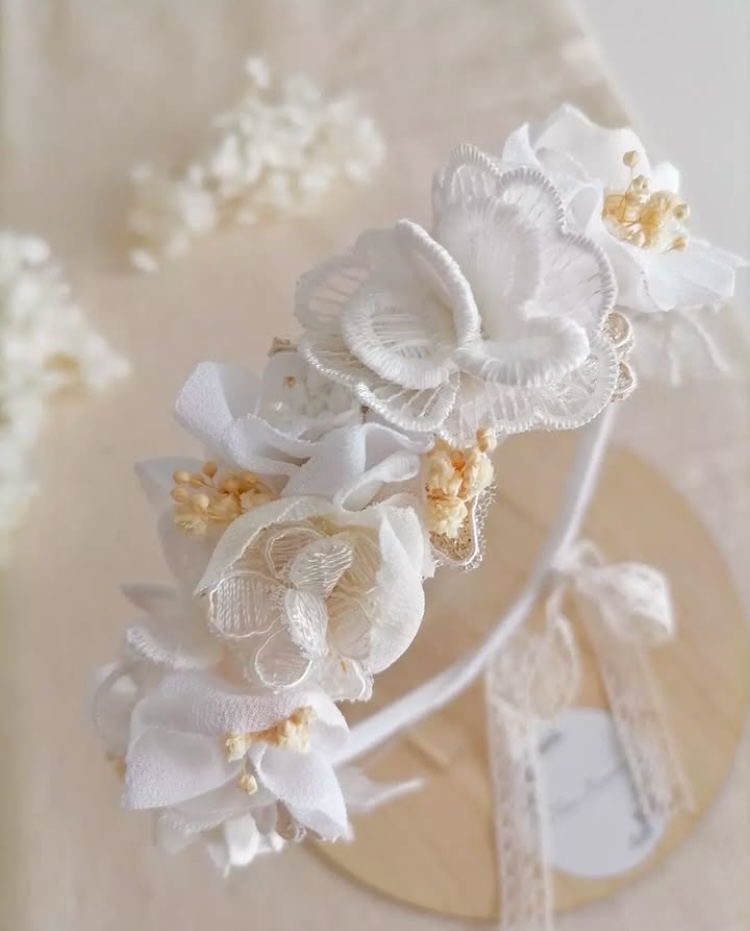 Couronne rêve de dentelle 