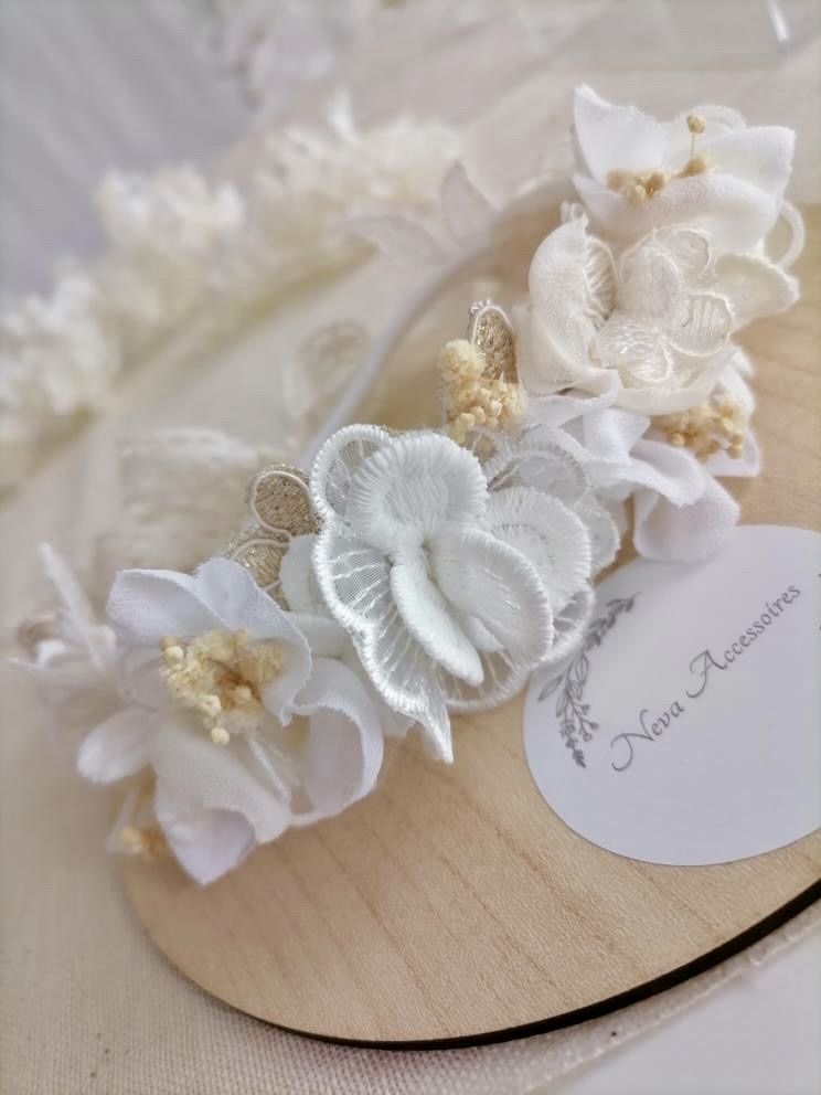 Couronne rêve de dentelle 