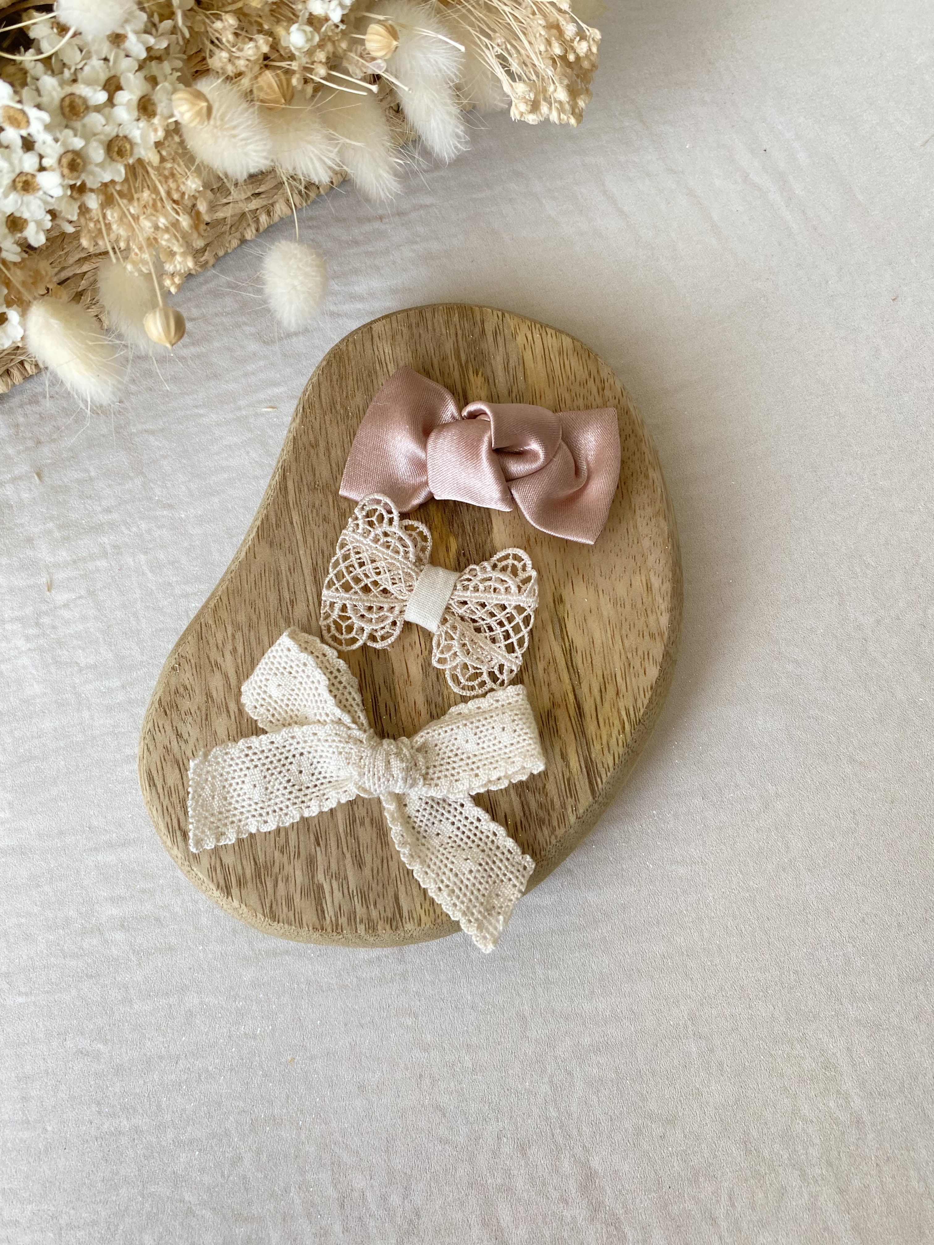 Lot de 3 noeuds bébé