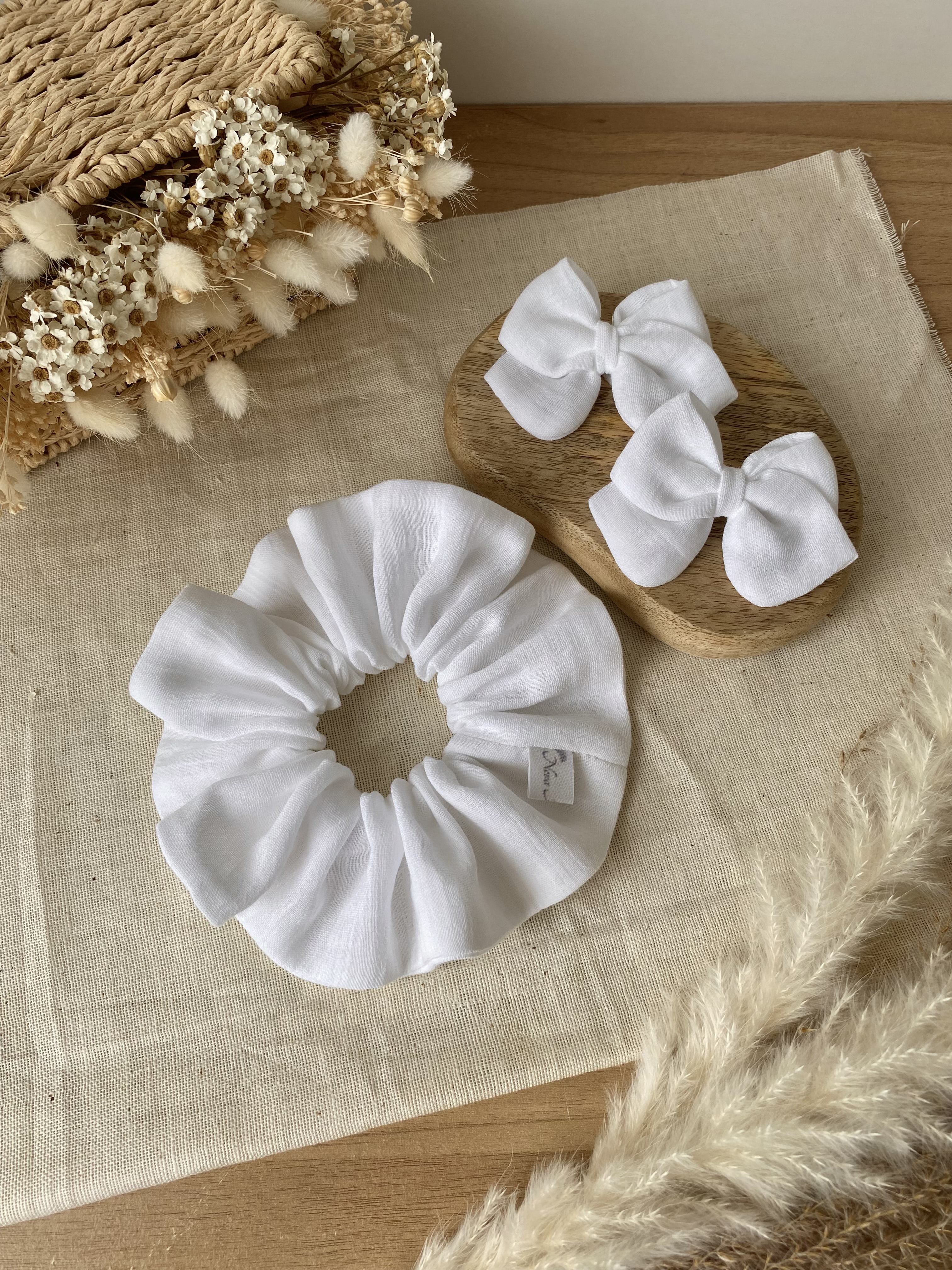 Chouchou blanc XL