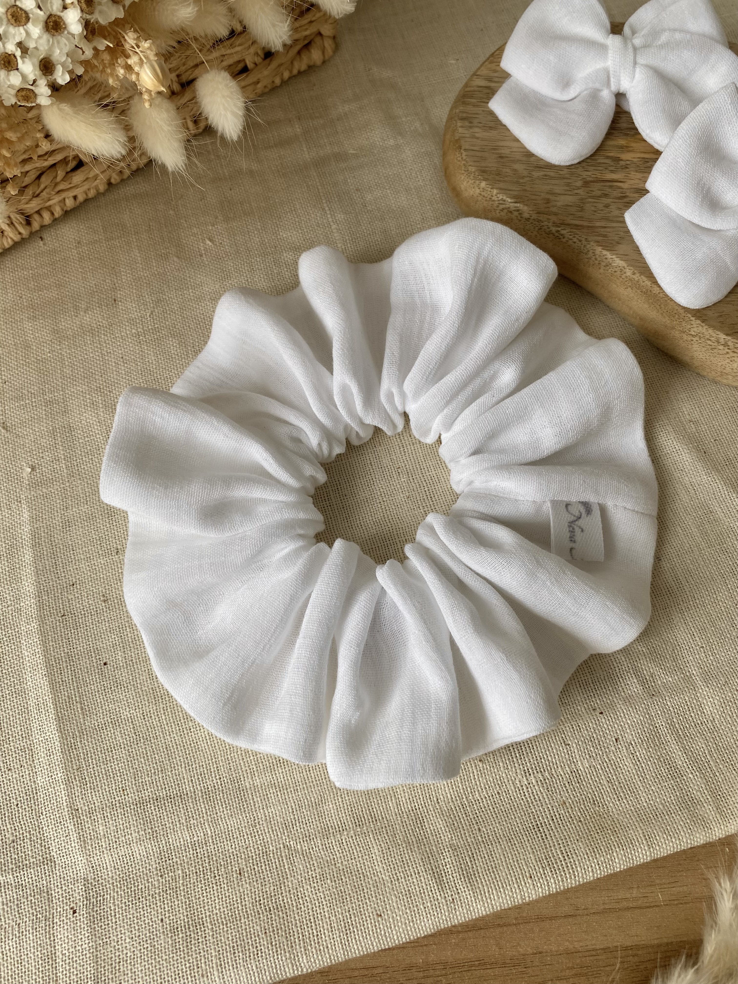 Chouchou blanc XL