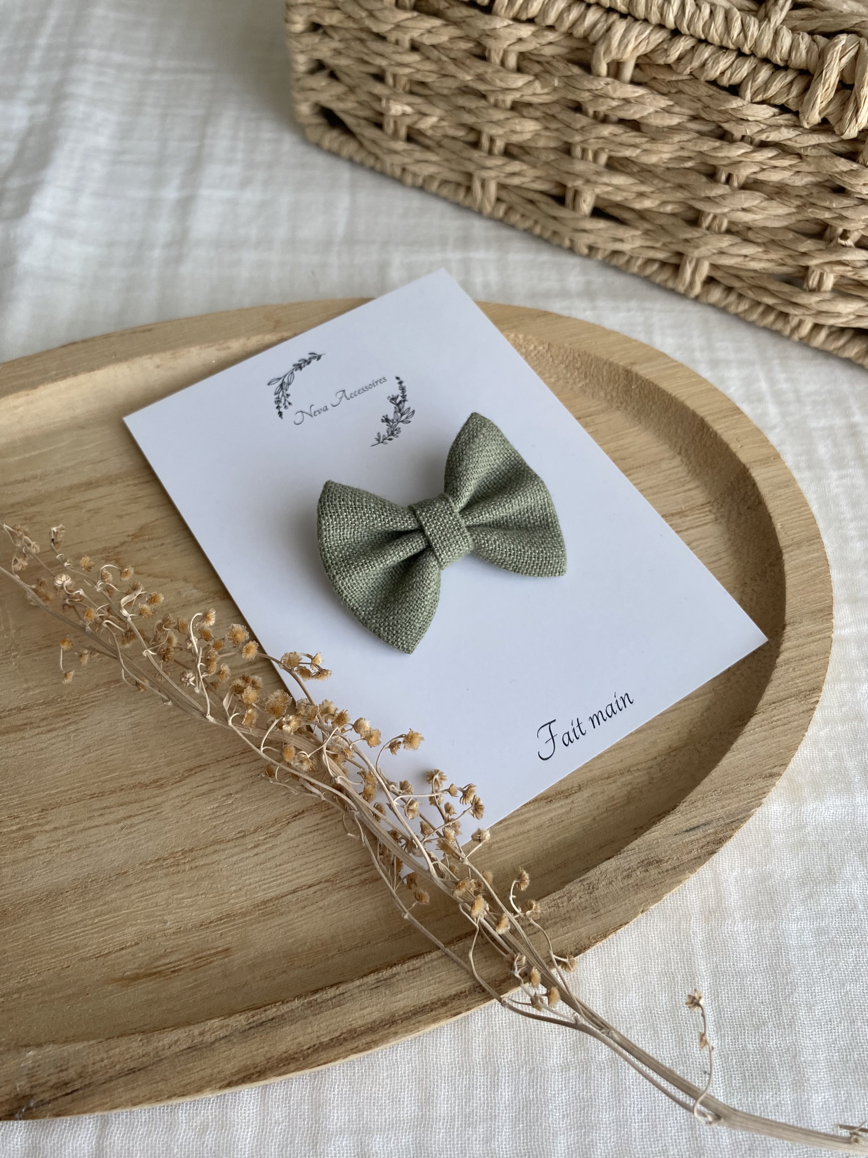 Noeud vert kaki S