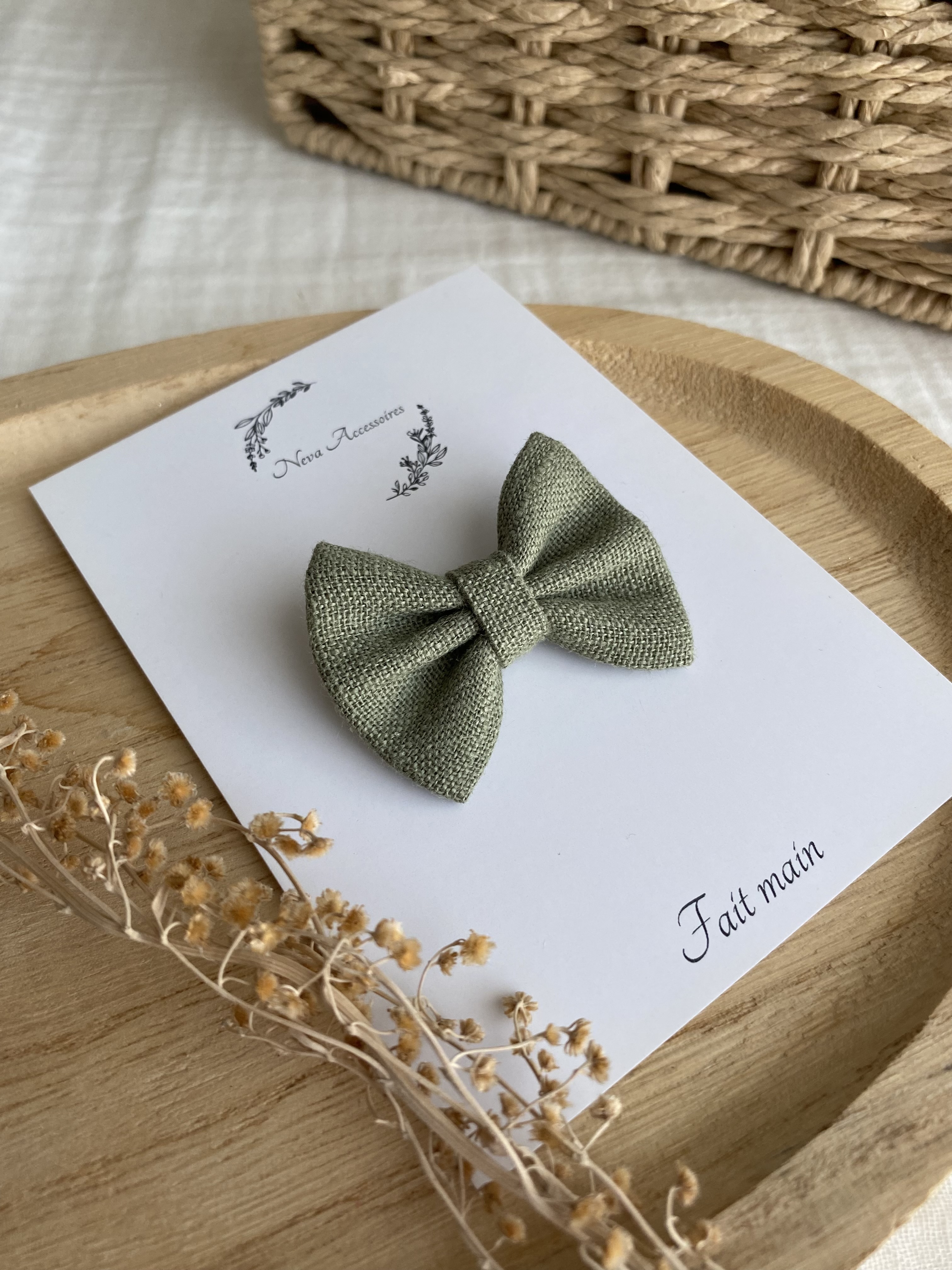 Noeud vert kaki S