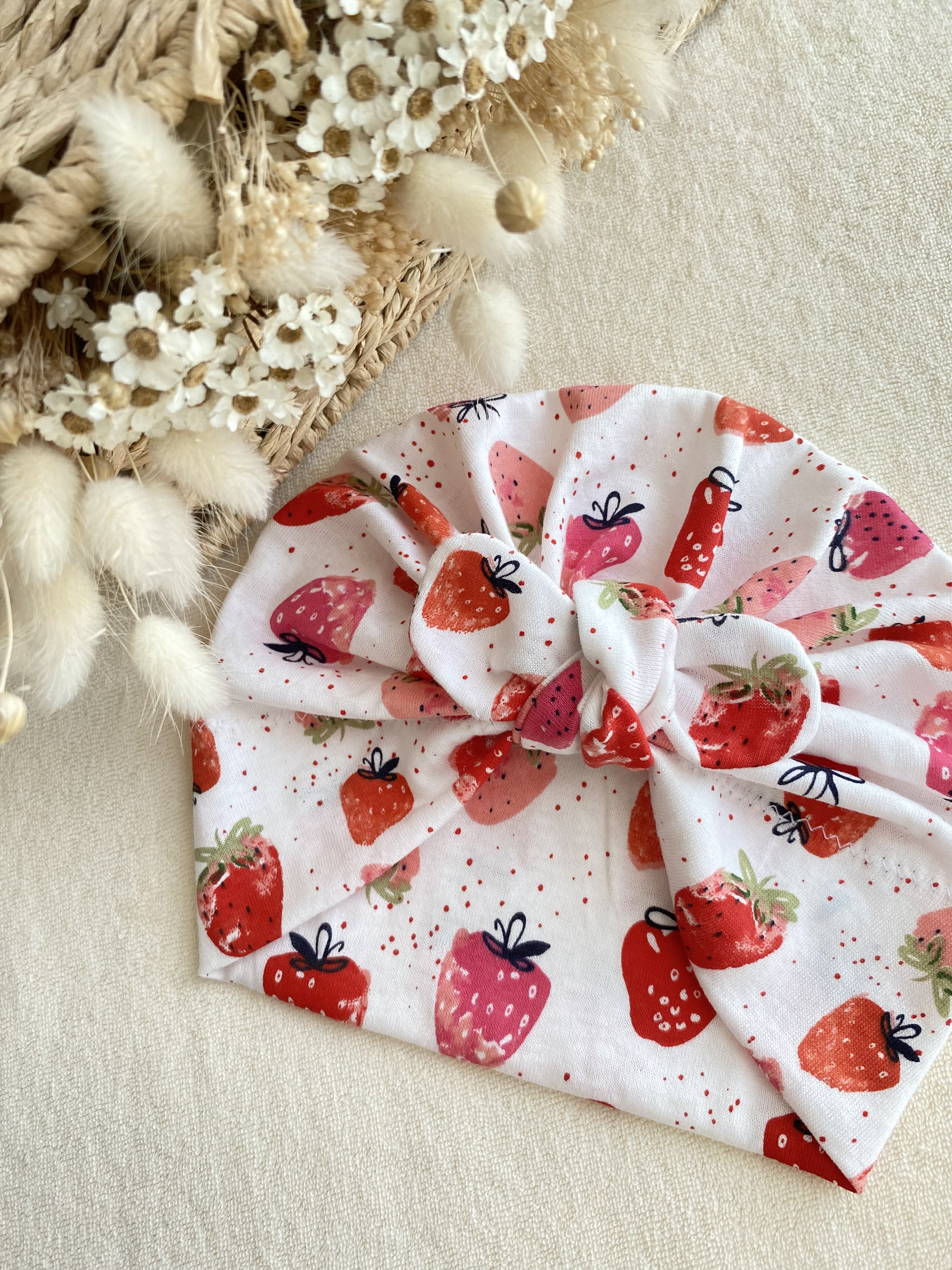 Turban fraise