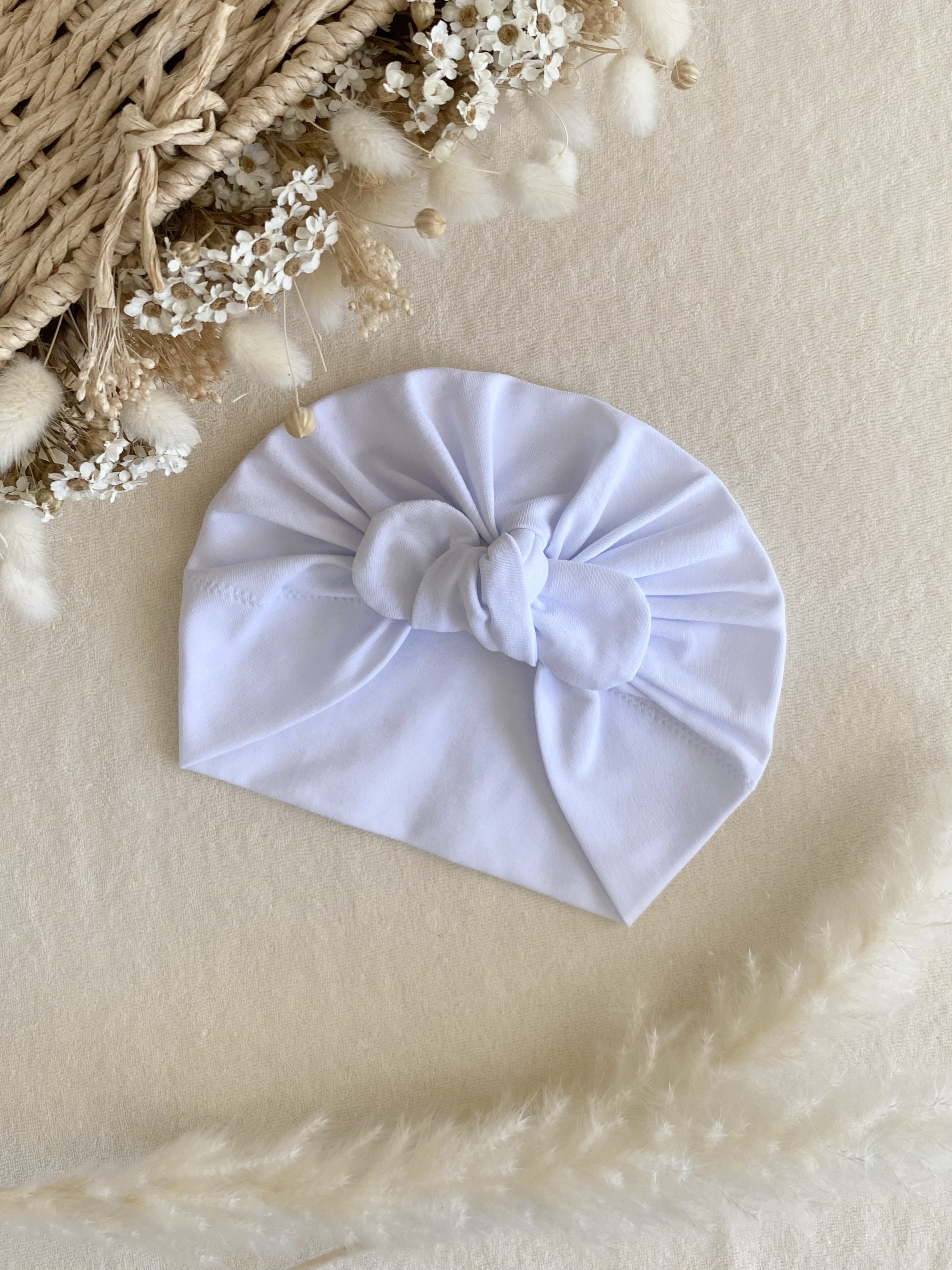 Turban blanc