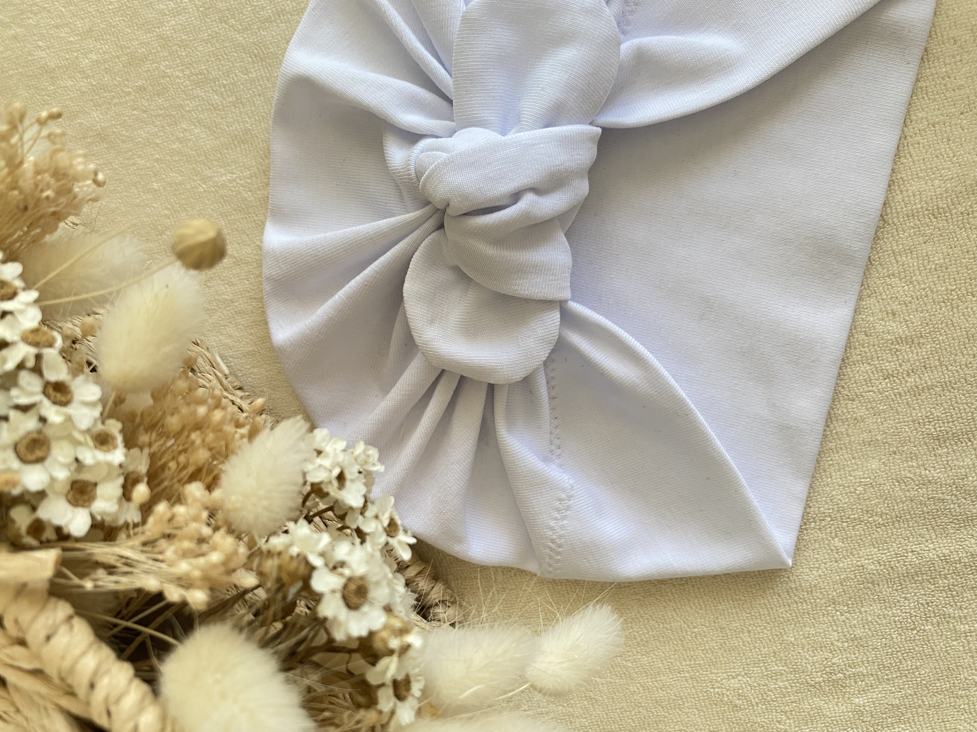 Turban blanc