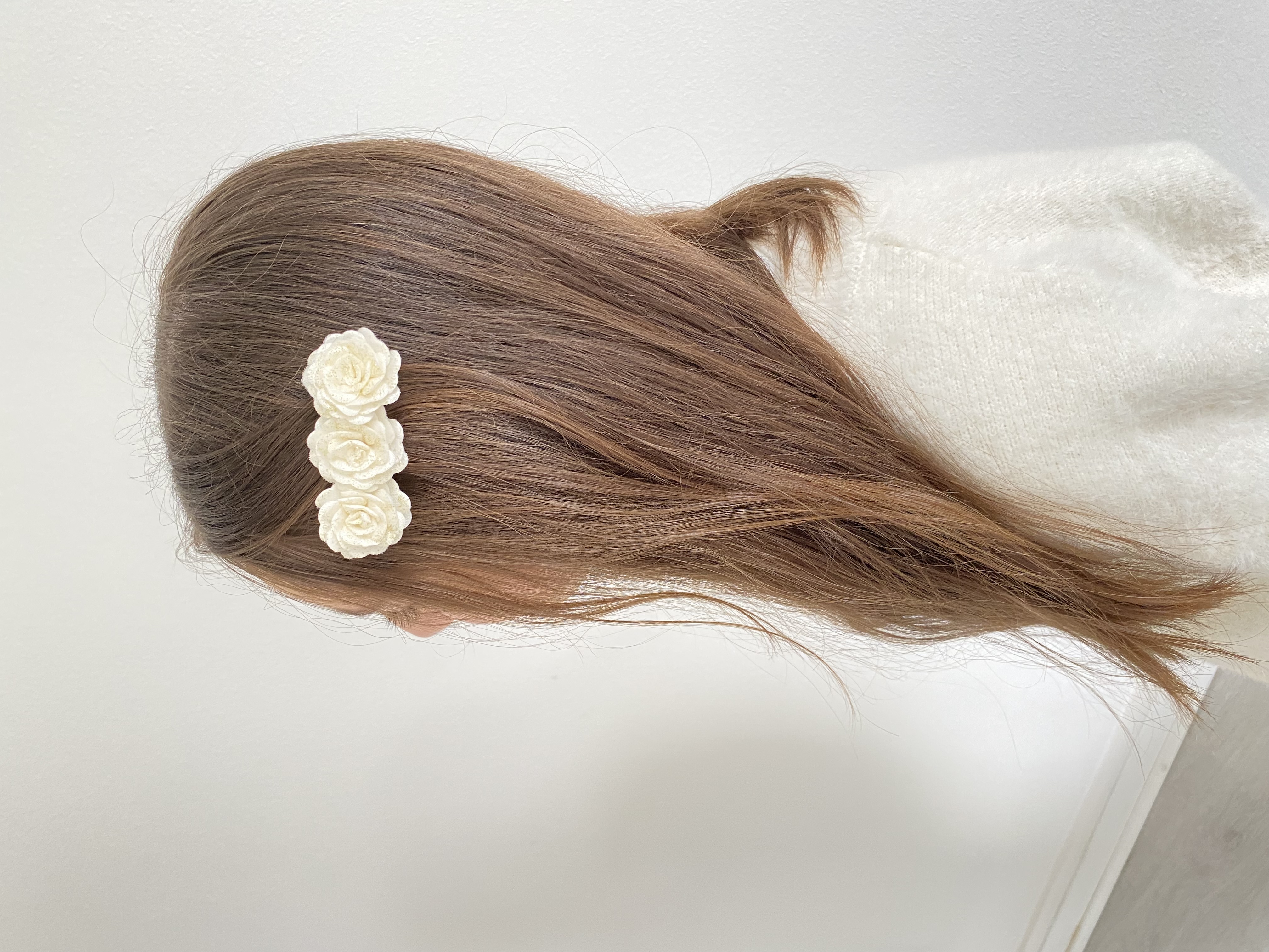 Barrette 3 fleurs