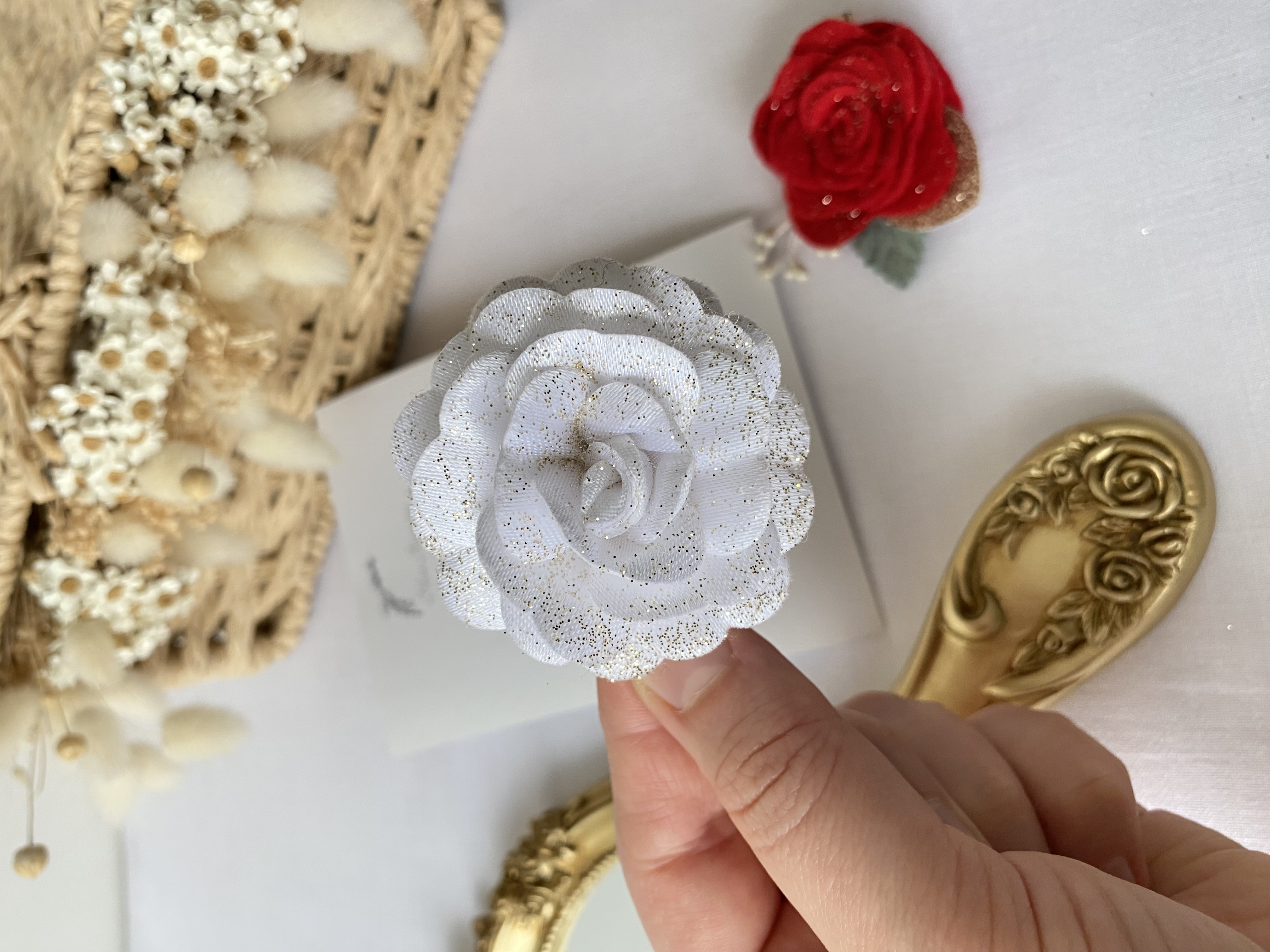 Barrette fleur