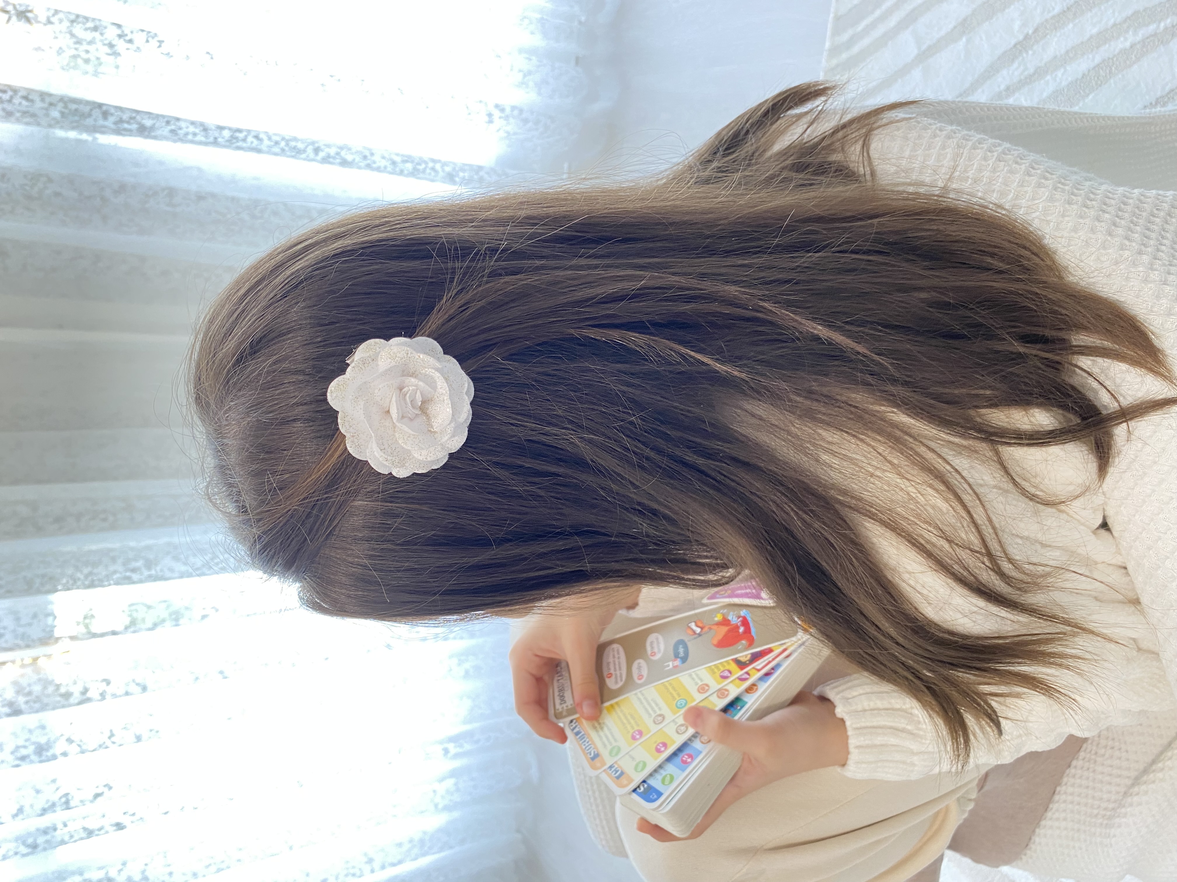 Barrette fleur