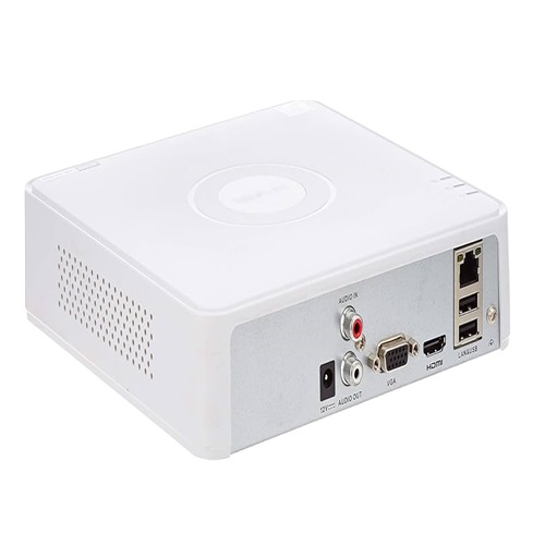 Helixson | Basic Series | NVR 4 CH | 8MP Network Video Recorder H265 | 4K Two Way Audio | Helixson App