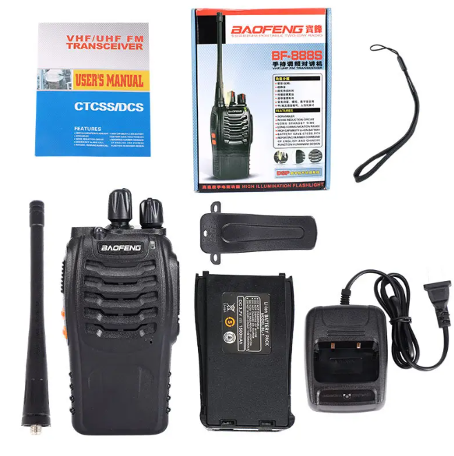 Helixson Two Way Radios Wireless Communication Long Range Walkie Talkie