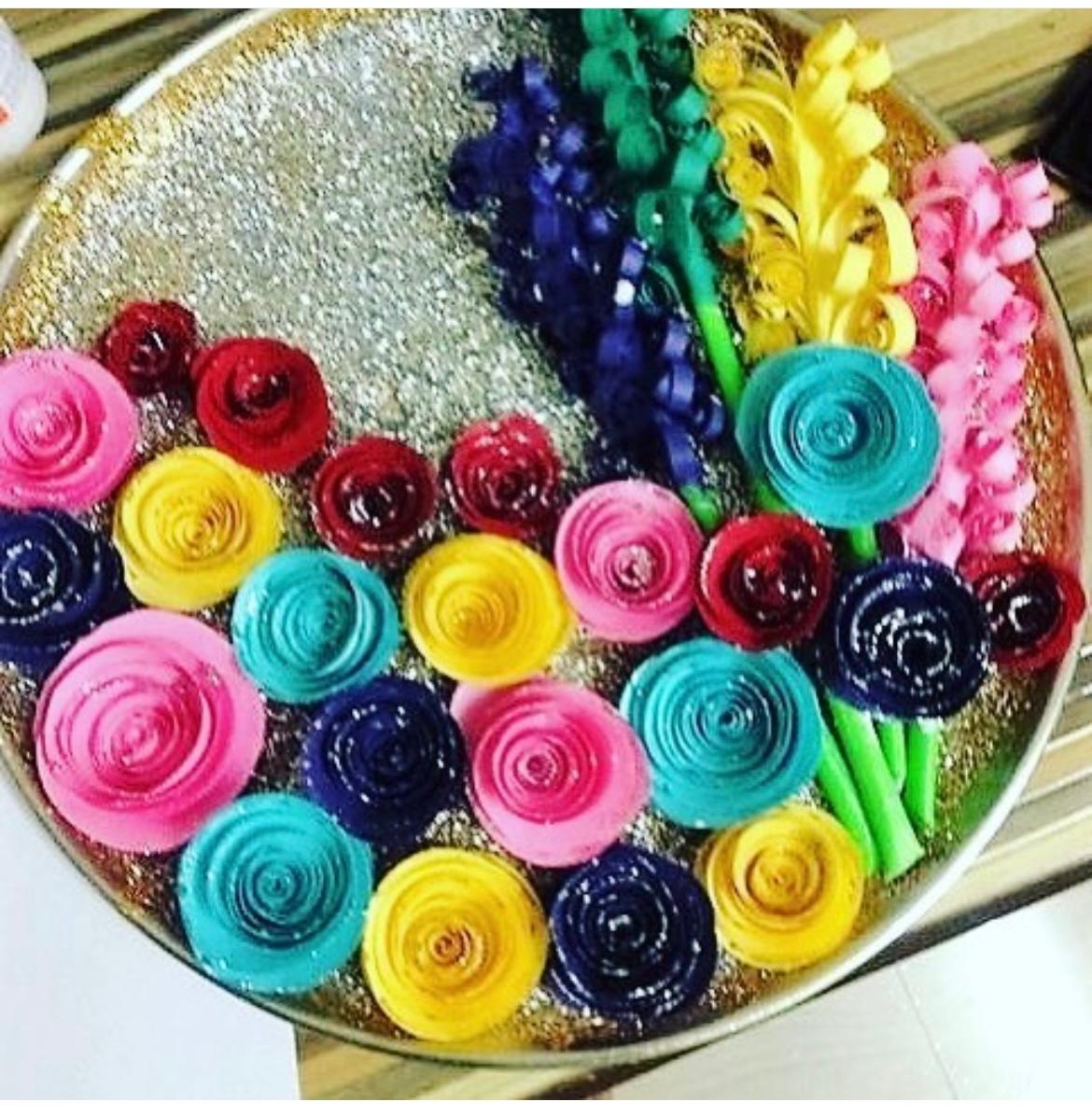 Decorative Thali Art