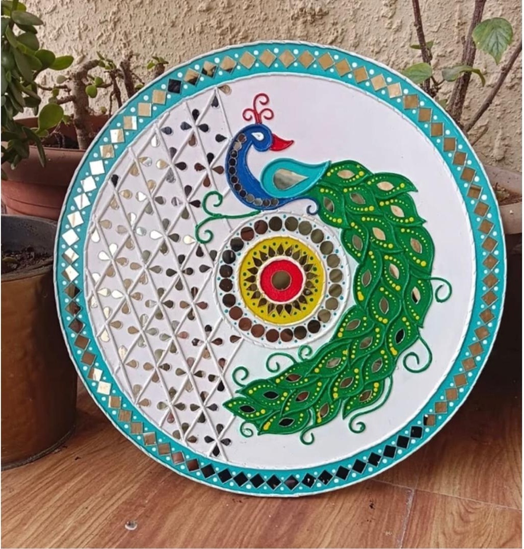 Decorative Mandala Picok Wall Art