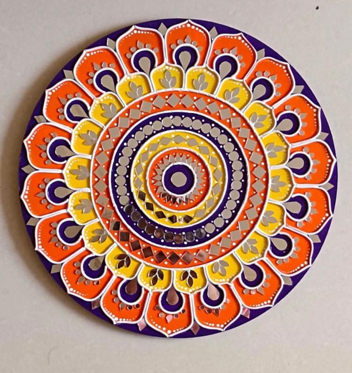 Decorative Mandala Rangoli Wall Art
