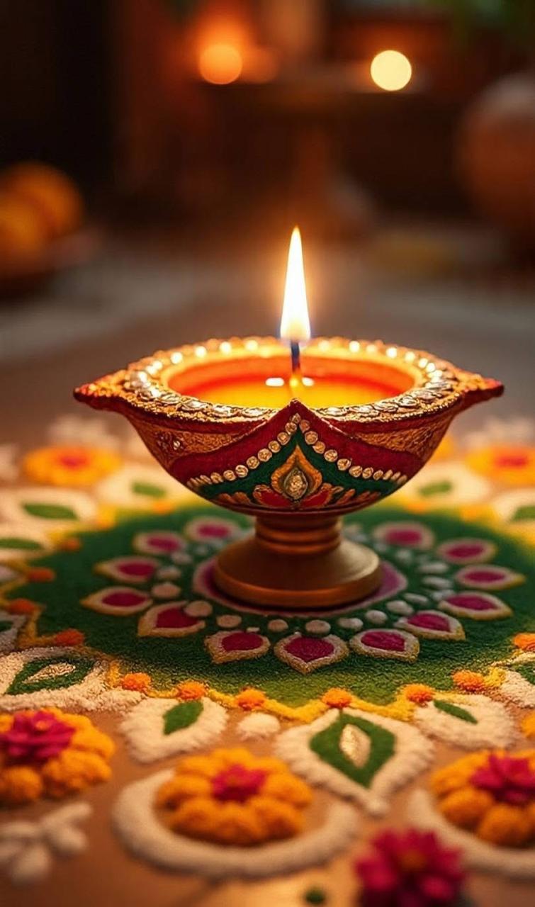 Decorative Diwali Oil Lamp