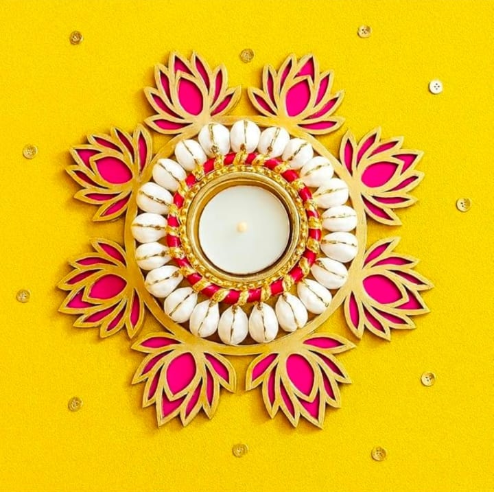 Decorative Diwali Tealight Holder