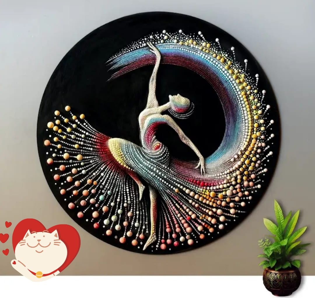 Elegant Dancer Wall Art