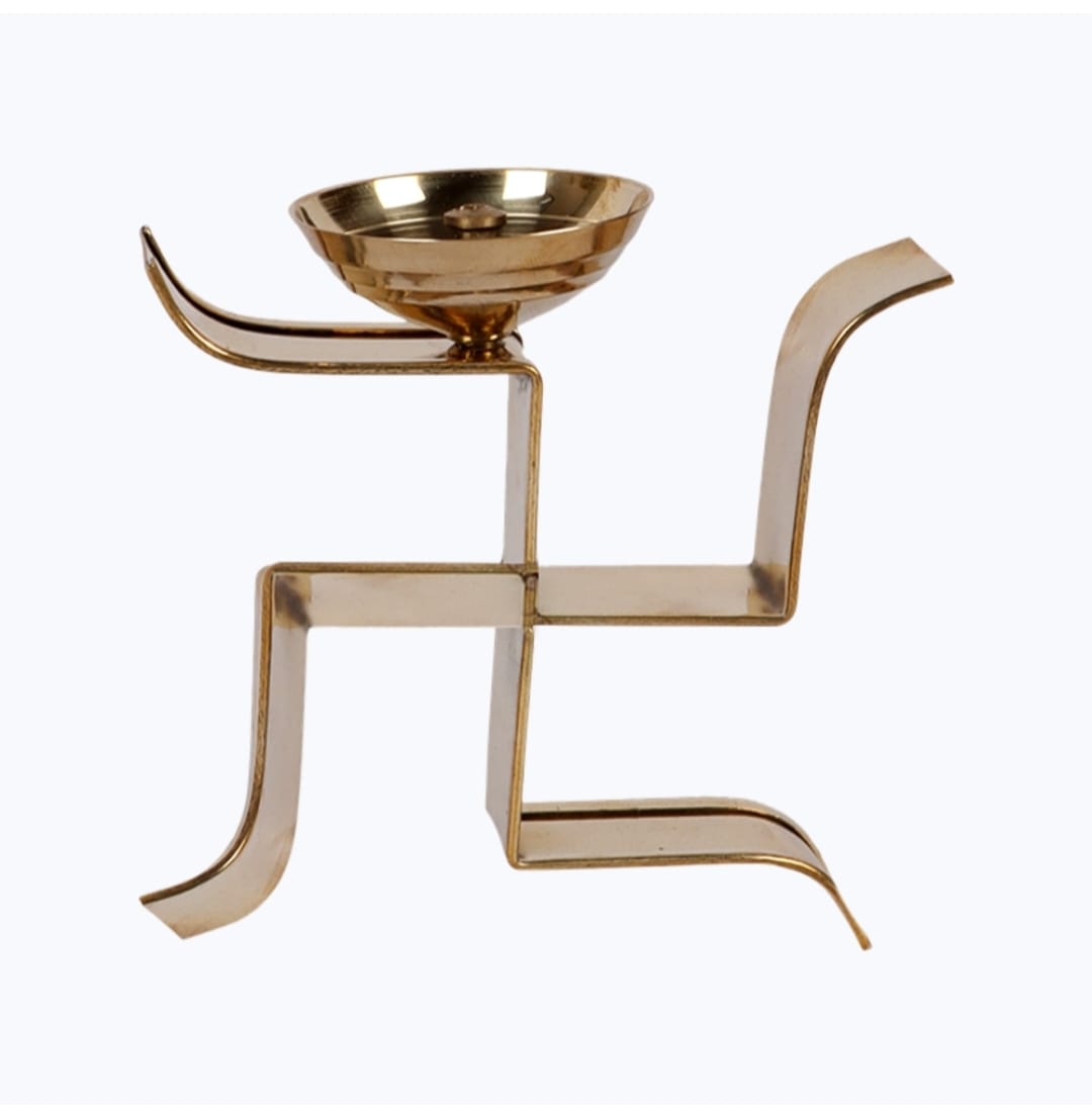 Vintage Brass Candle Holder