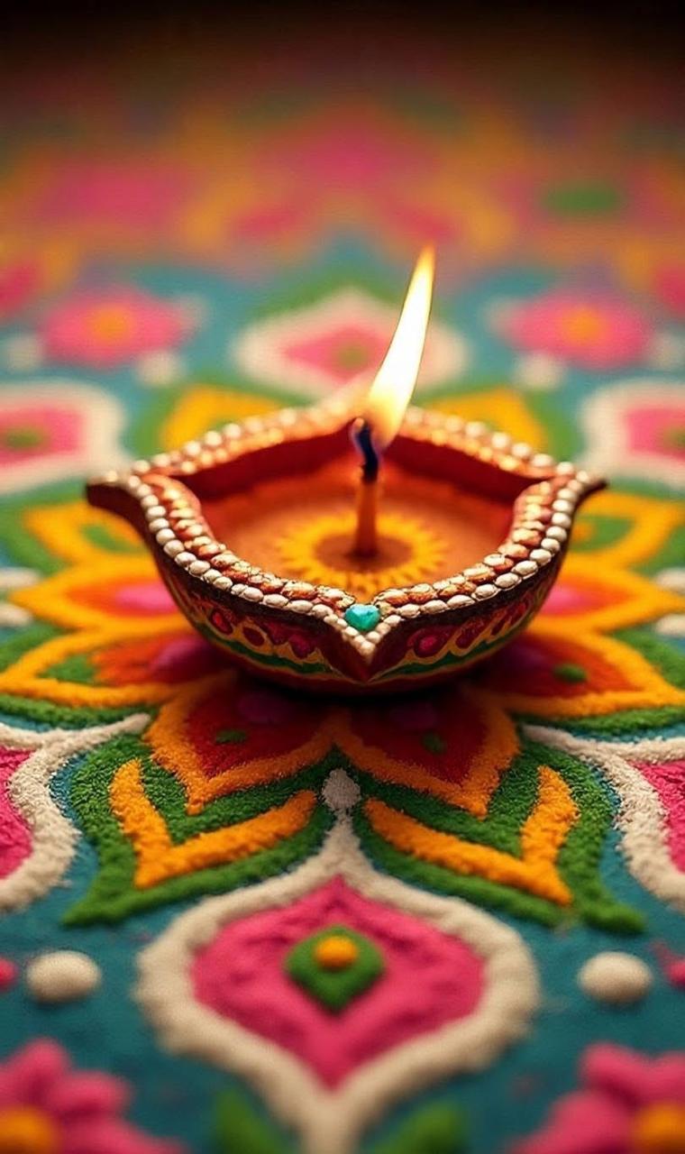 Decorative Diwali Oil Lamp