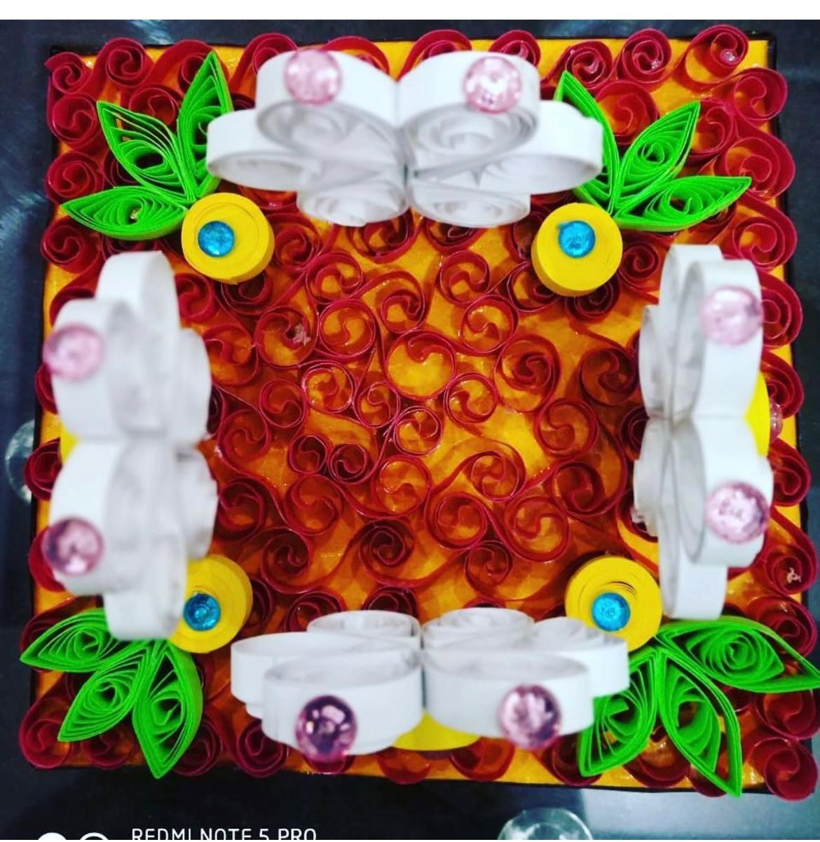 Decorative Diya Jharokha craft