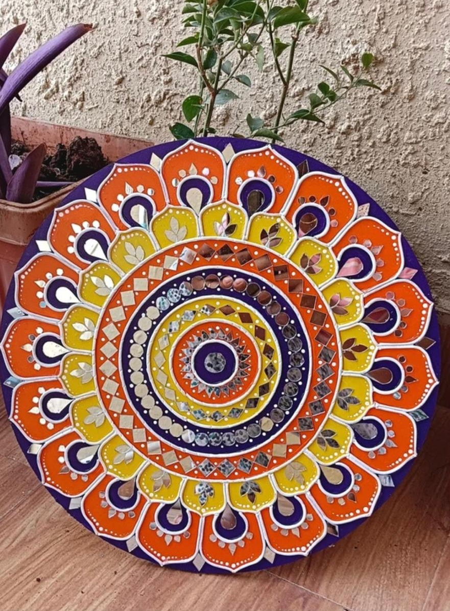 Decorative Mandala Rangoli Wall Art