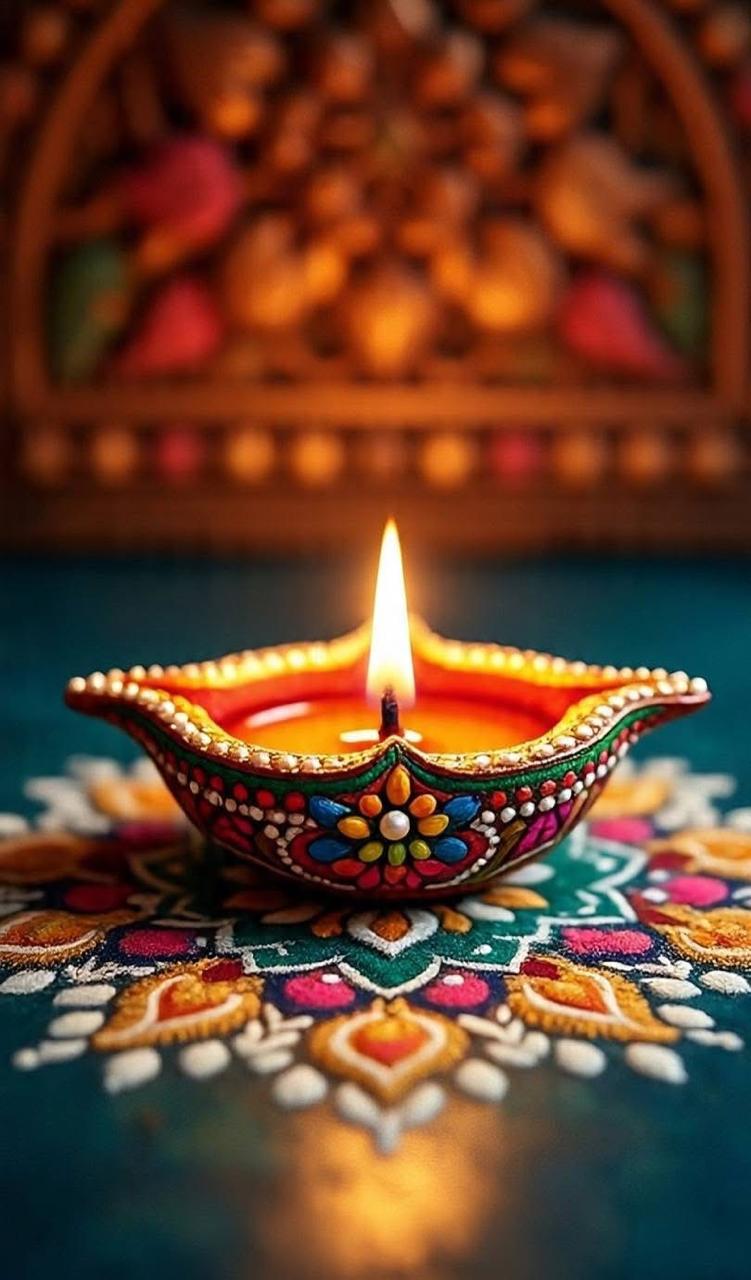 Decorative Diya Lamp