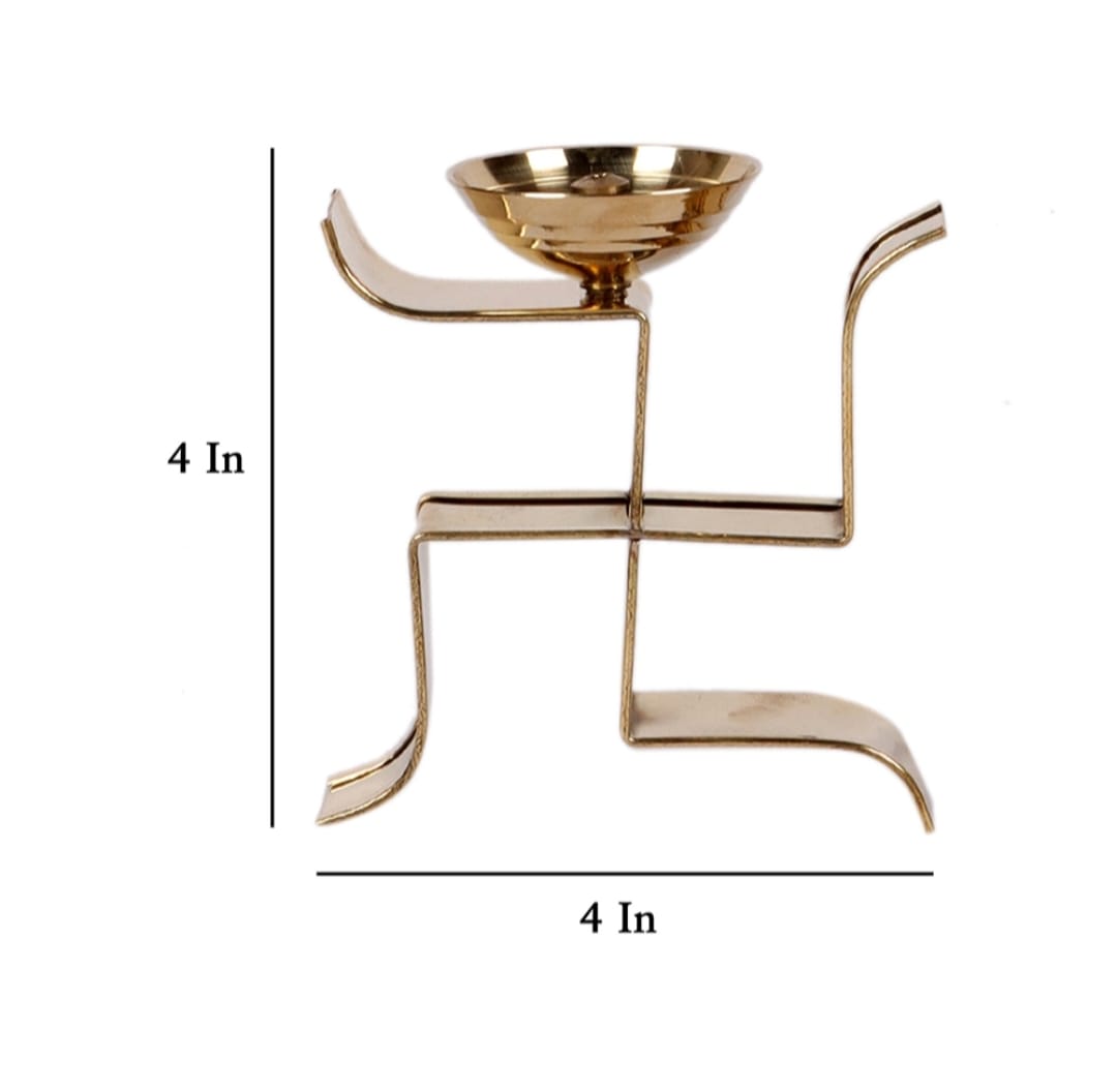 Vintage Brass Candle Holder