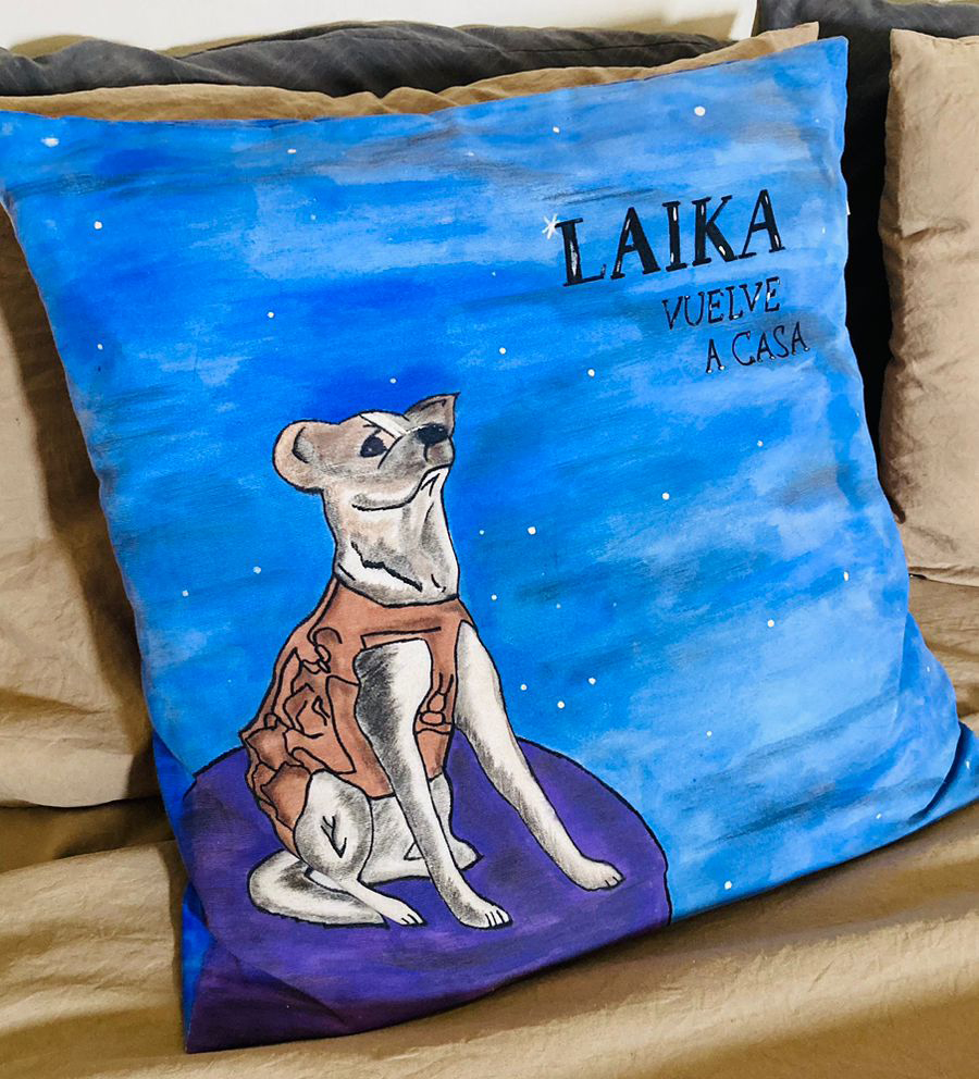 Cojín decorativo de Laika