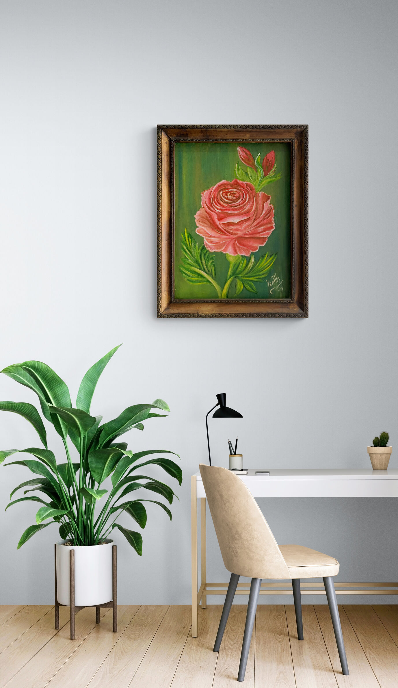 Obra Rosa rosada