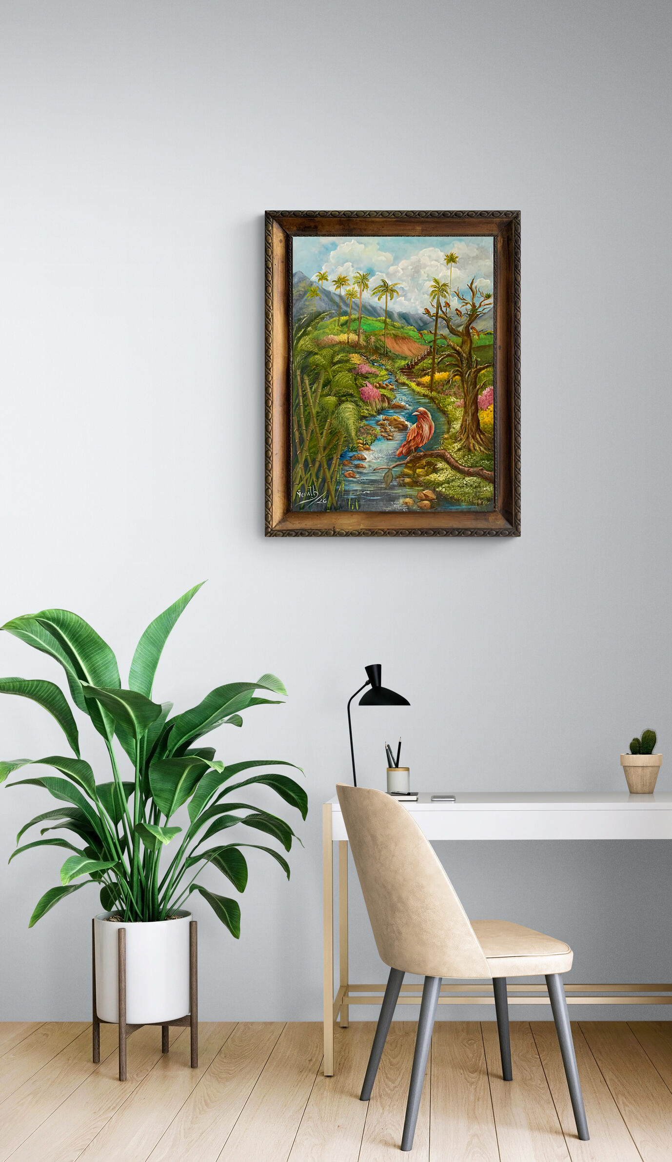 Pintura Paisaje natural