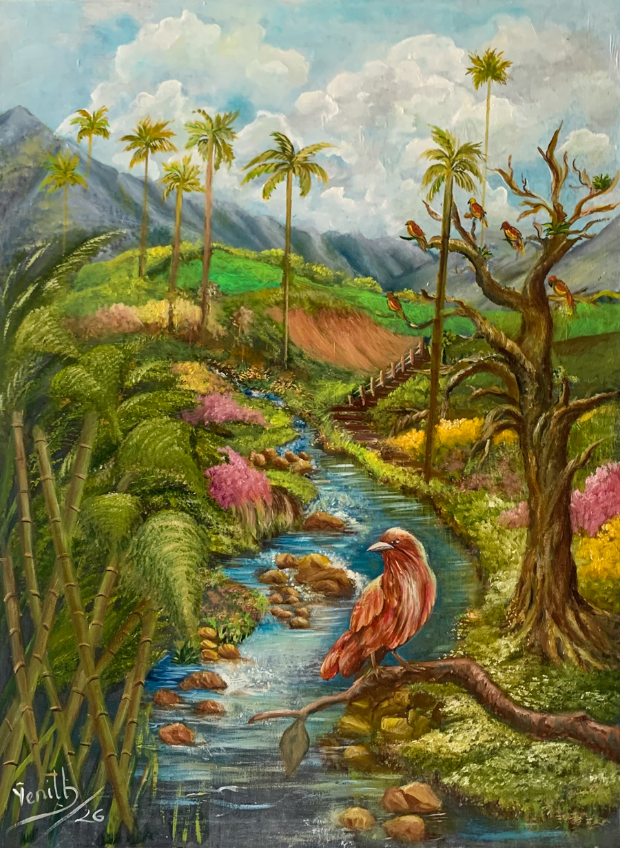 Pintura Paisaje natural