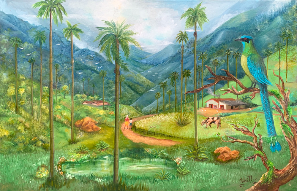 Cuadro Paisaje de salento